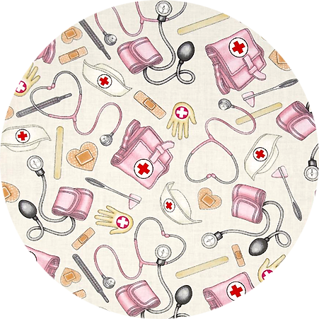 Zdravotnická halena s potiskem na zakázku