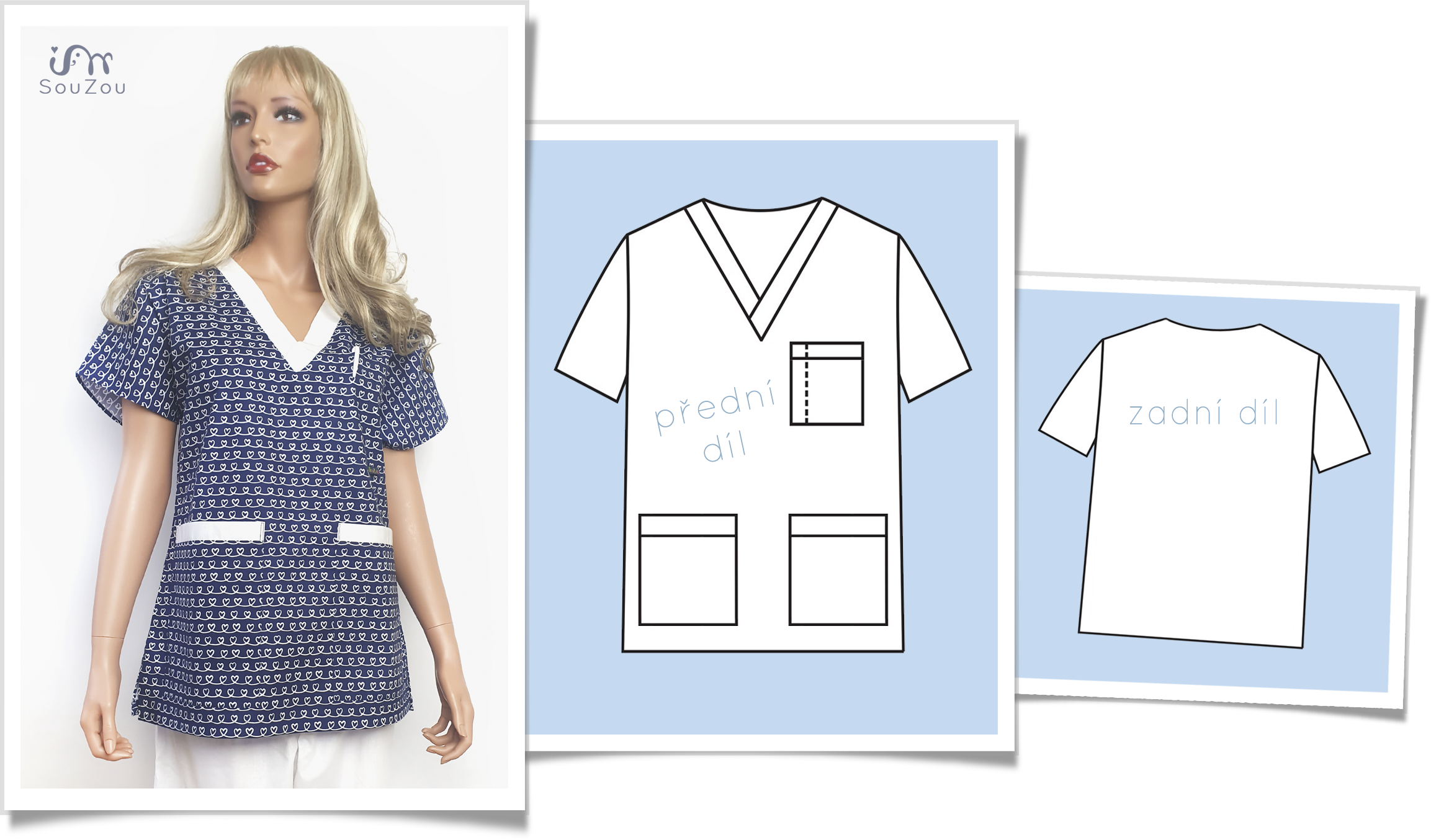 SouZou lékařská halena