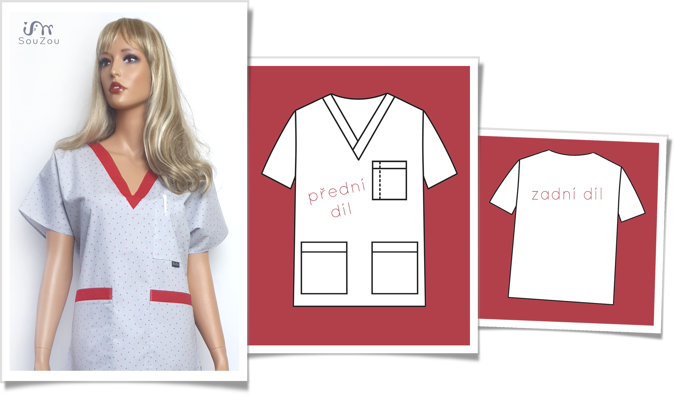 SouZou lékařské haleny