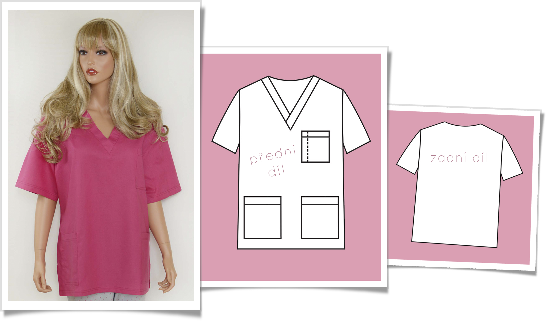 SouZou zdravotnická halena na přání