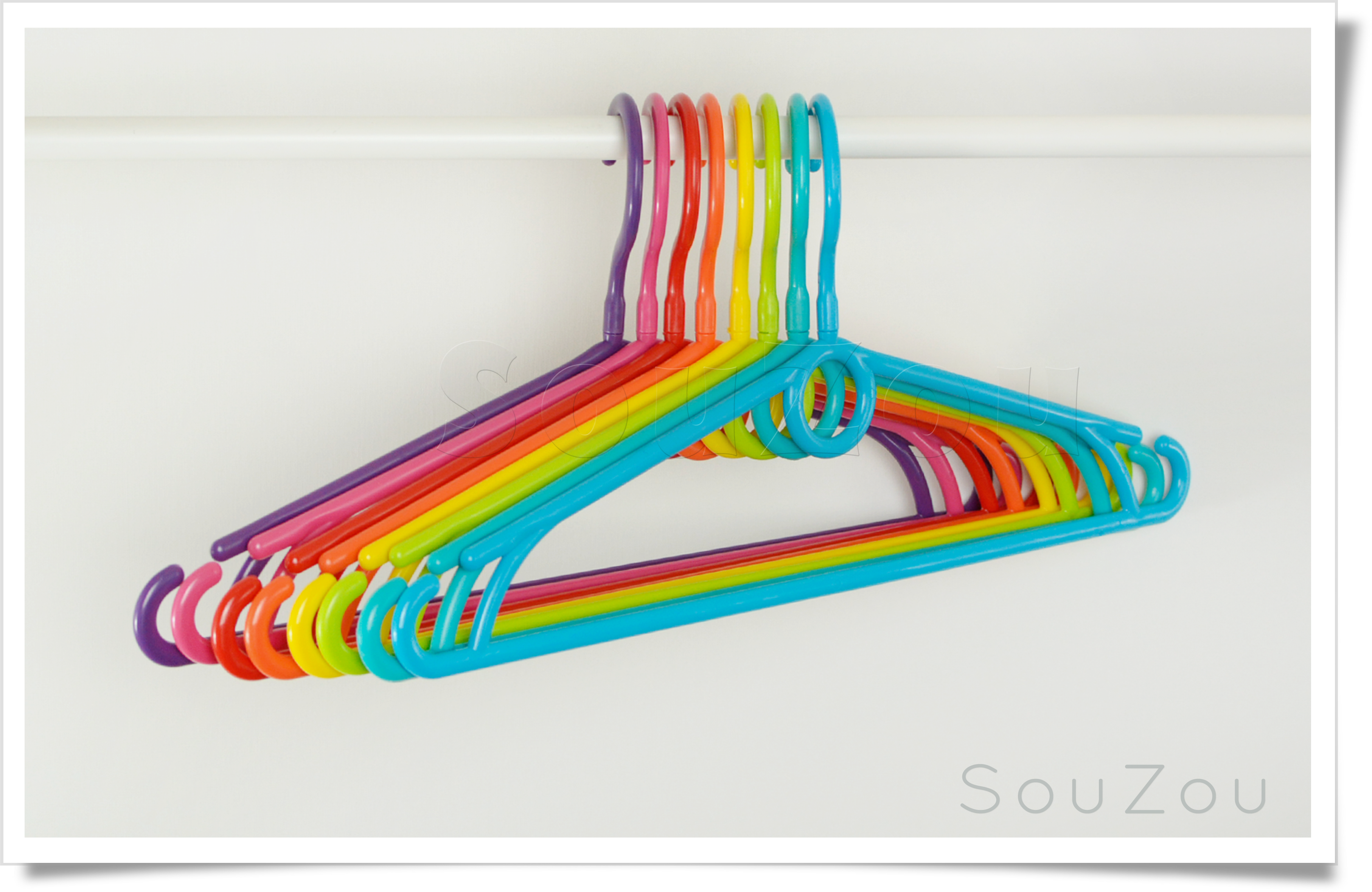 Dětský kapsář na ramínko do školky / plastová ramínka