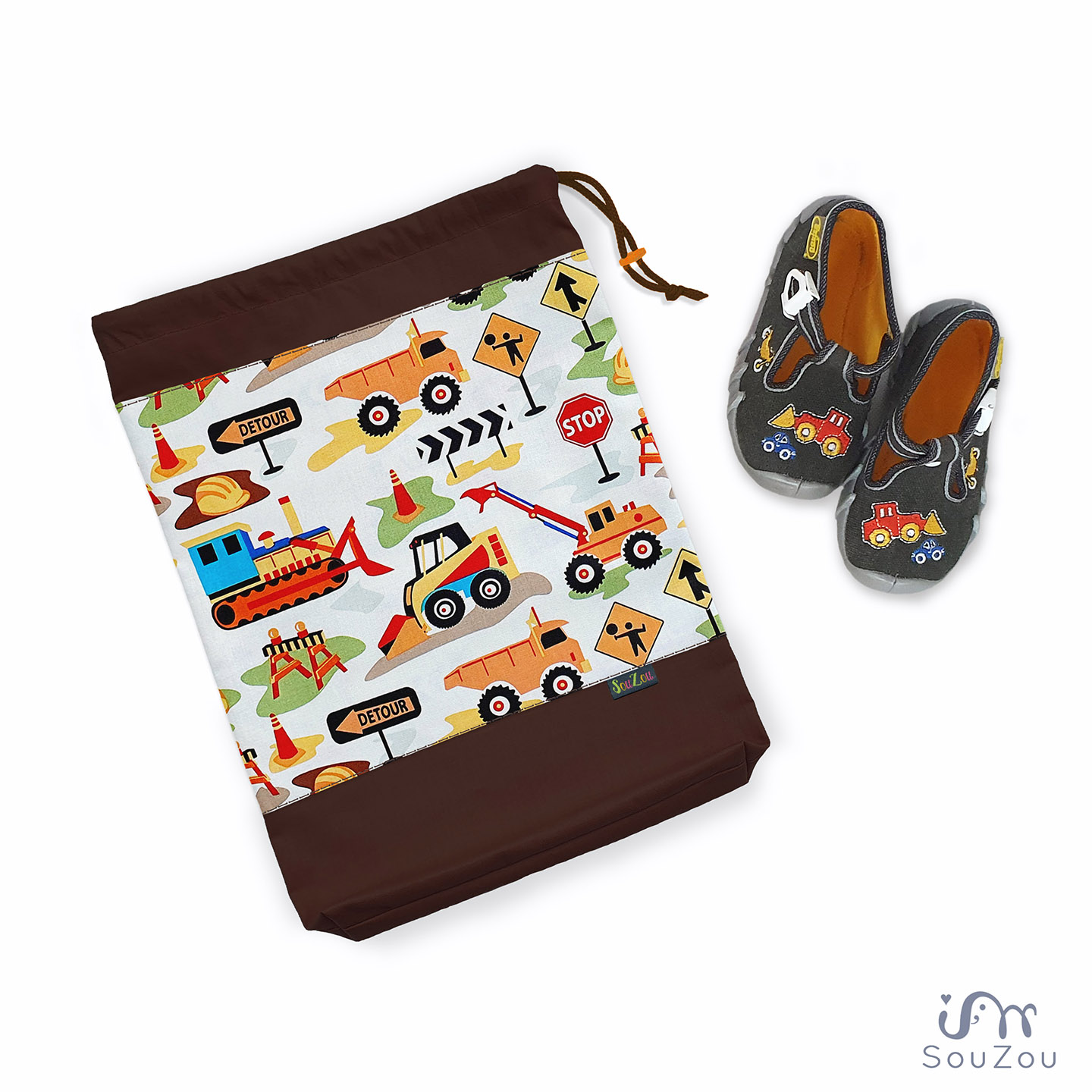 Pytlík na bačkorky STAVBA