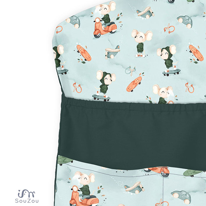 KAPSÁŘ na ramínko do školky MYŠKY