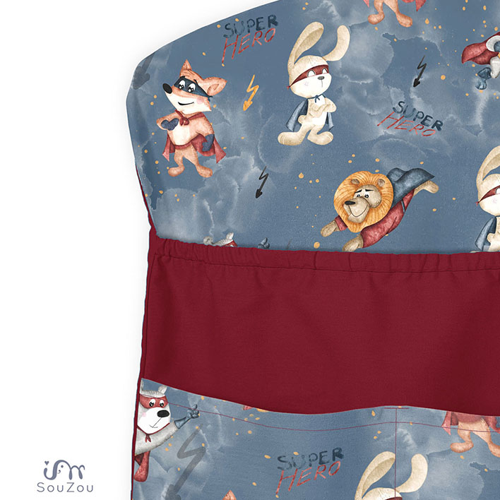 KAPSÁŘ na ramínko do školky SUPER HERO