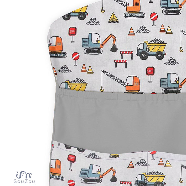 KAPSÁŘ na ramínko do školky STAVBA