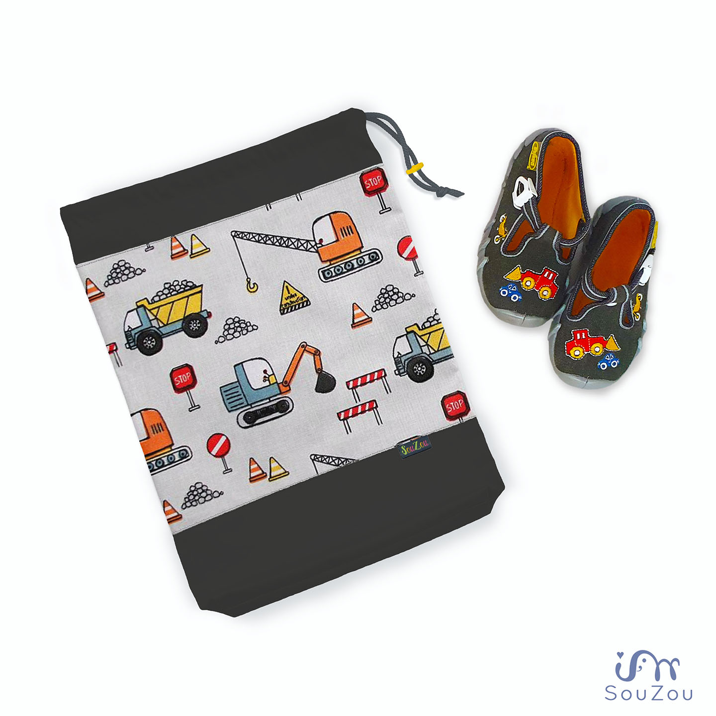 Pytlík na bačkorky STAVBA