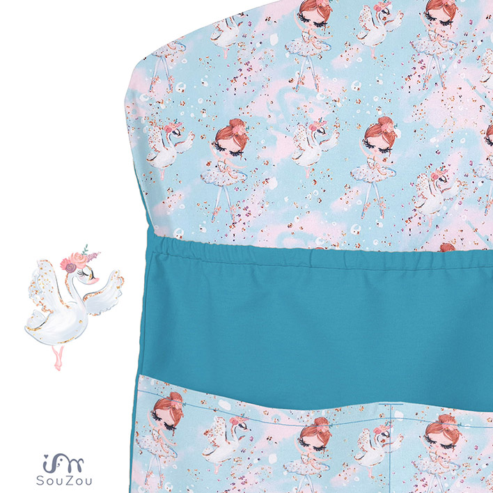 KAPSÁŘ na ramínko do školky BALETKY