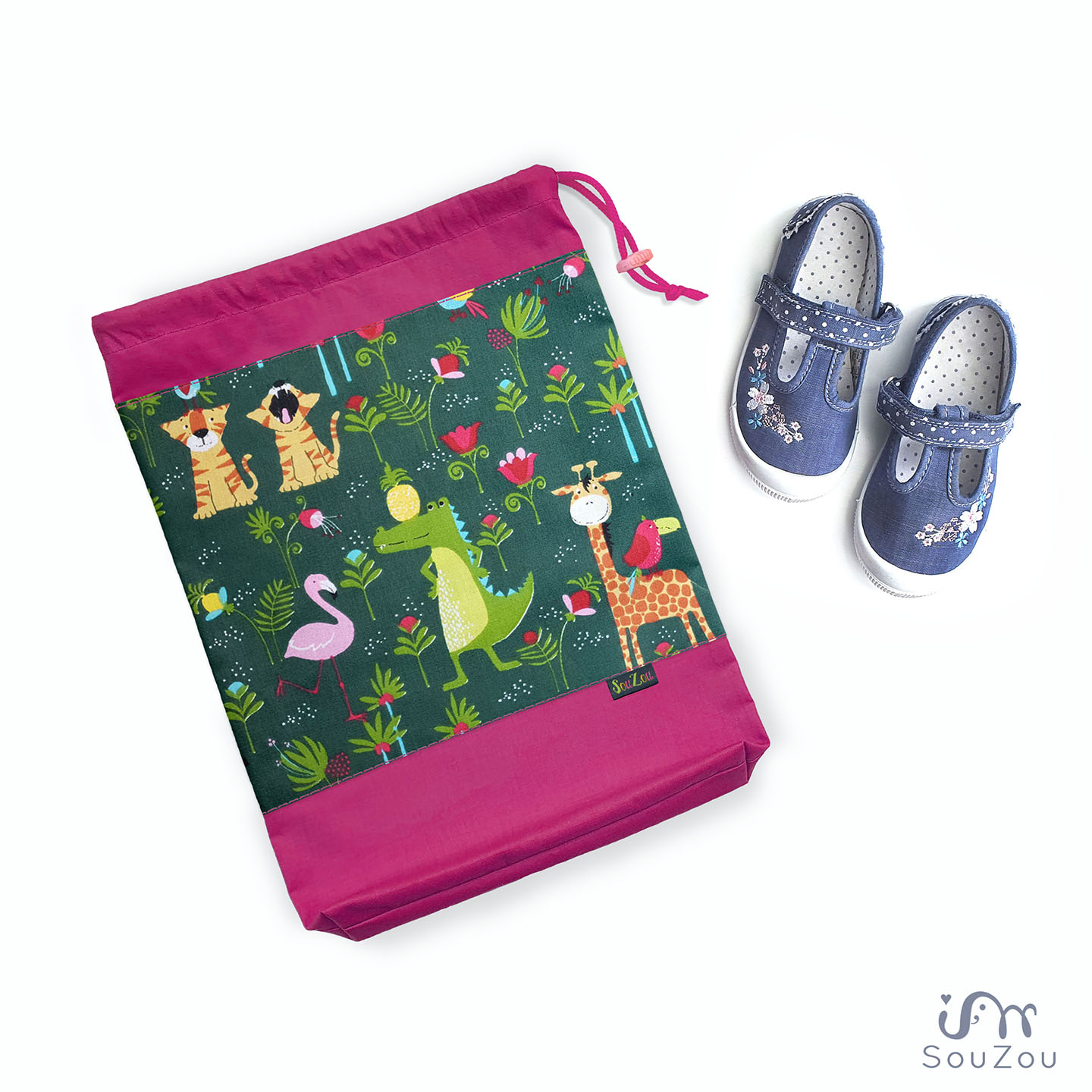 Pytlík na bačkorky JUNGLE