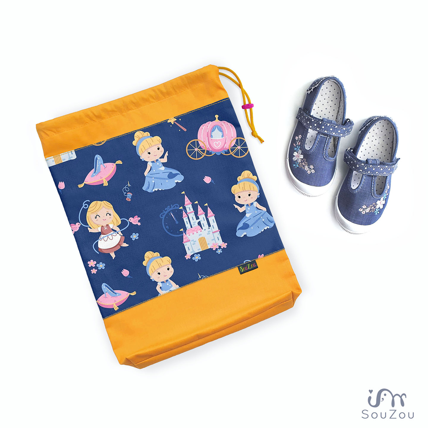 Pytlík na bačkorky PRINCEZNY