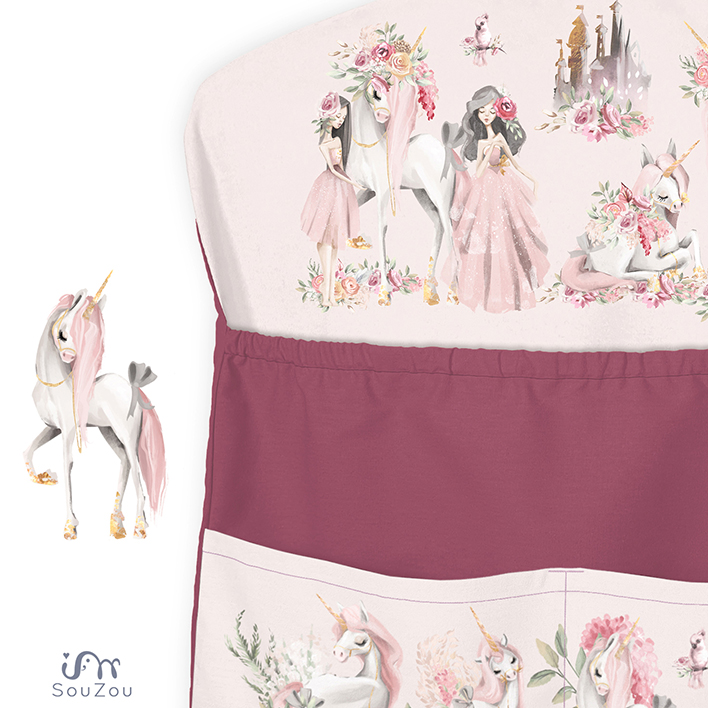 AUTORSKÝ KAPSÁŘ na ramínko do školky UNICORN 