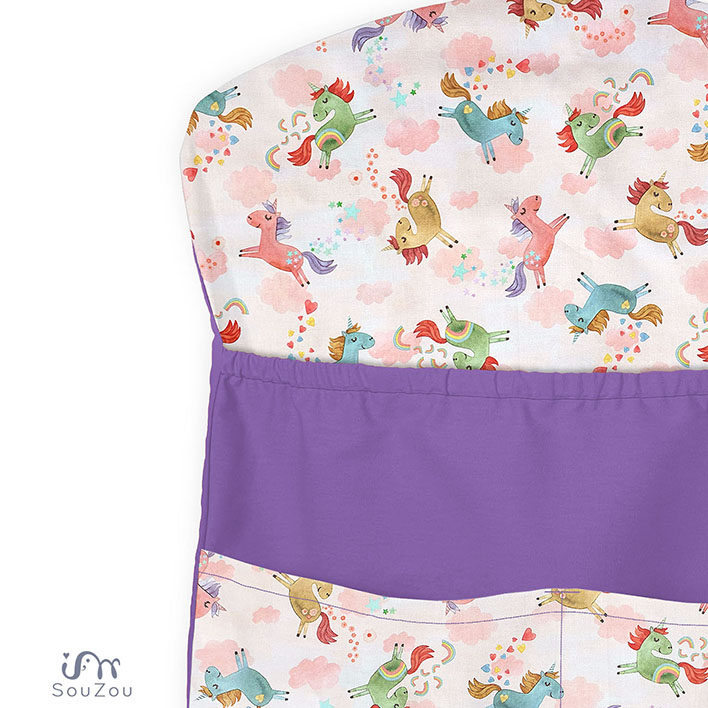 KAPSÁŘ na ramínko do školky UNICORNS