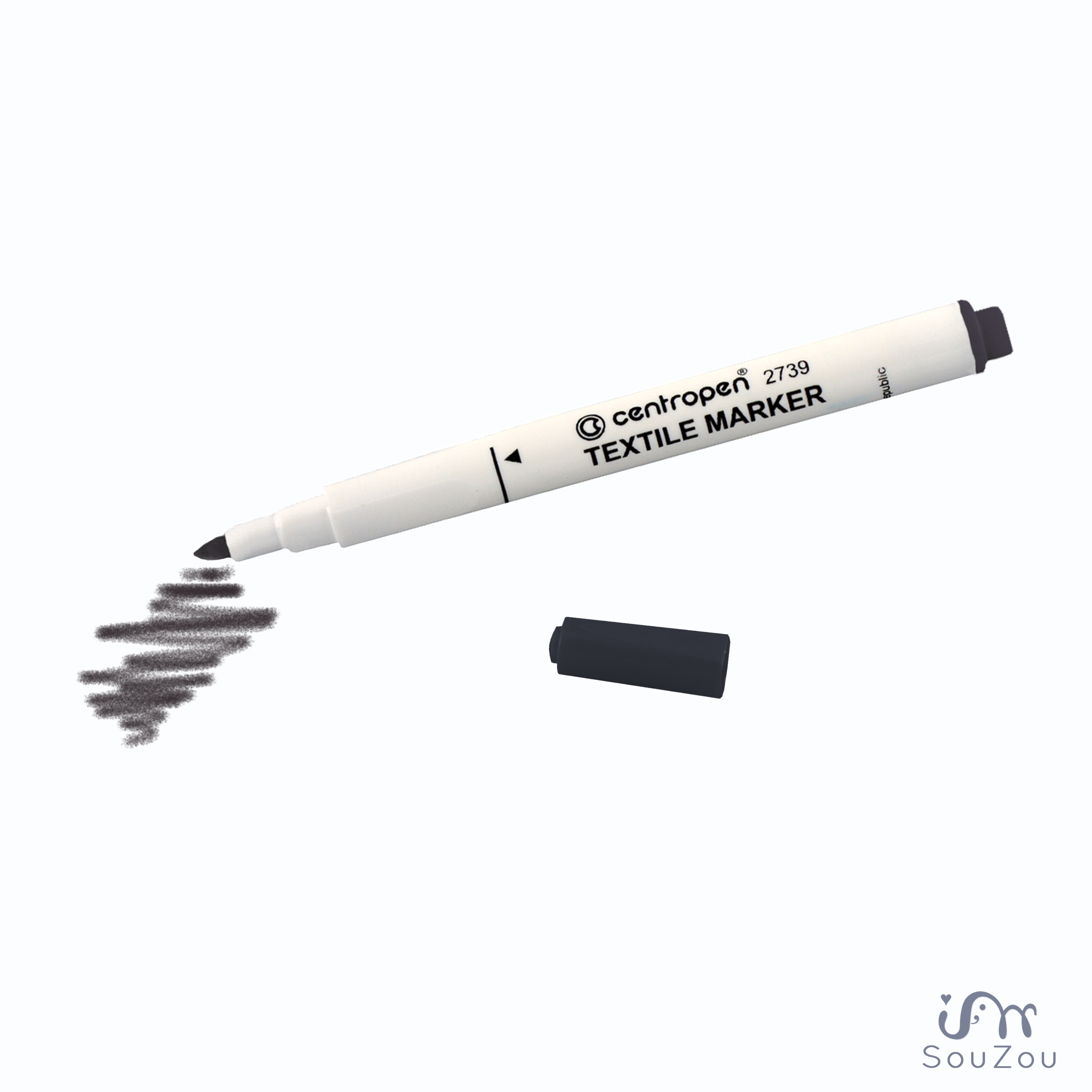 Fix na textil Centropen ČERNÁ