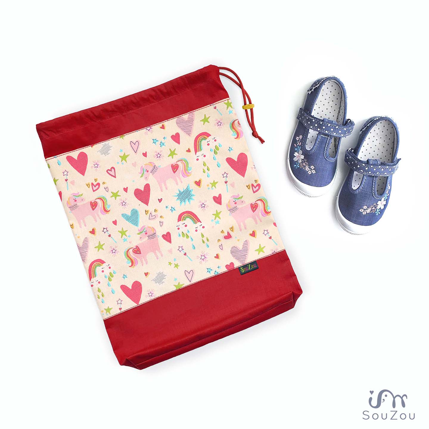 Pytlík na bačkorky UNICORNS