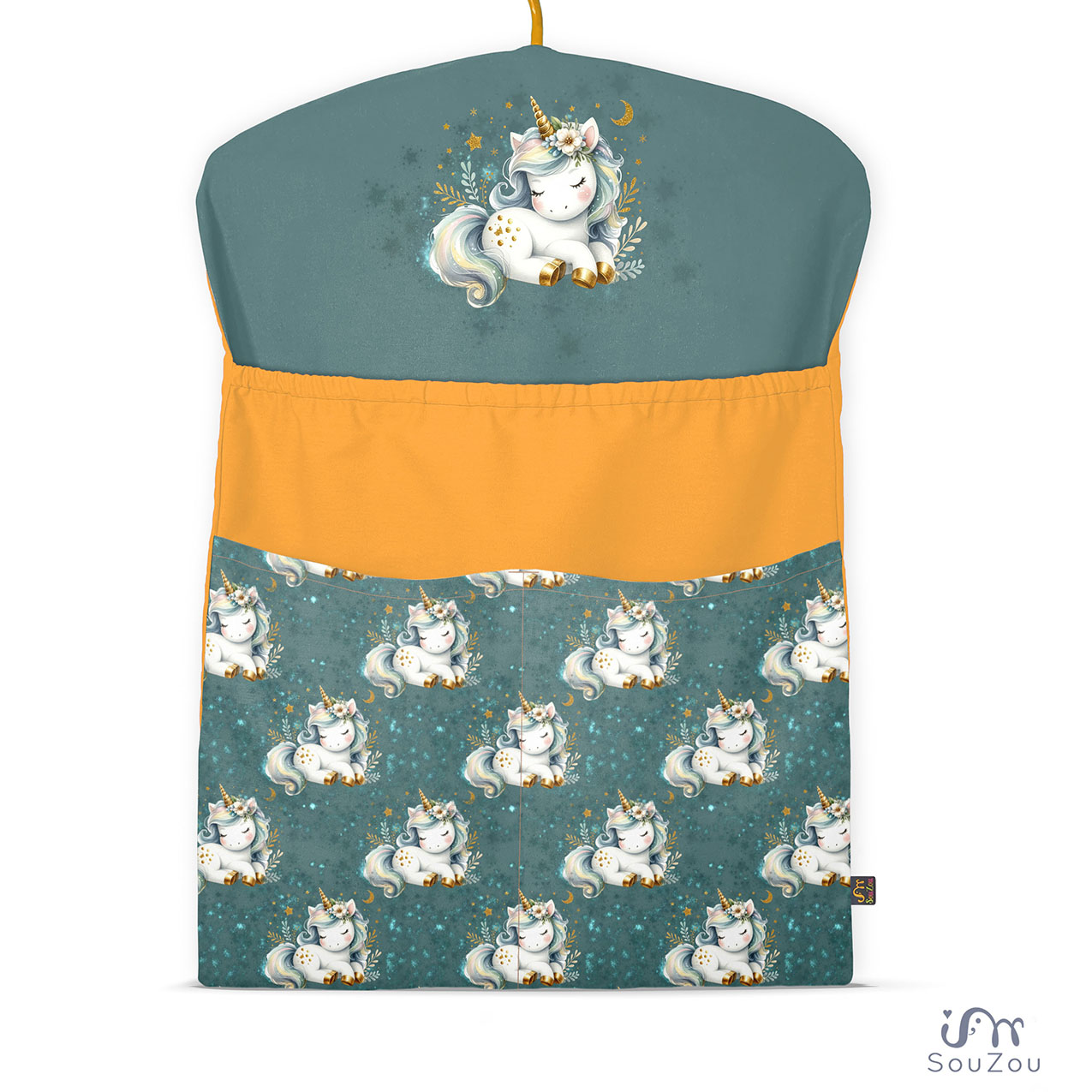 AUTORSKÝ KAPSÁŘ na ramínko do školky UNICORN