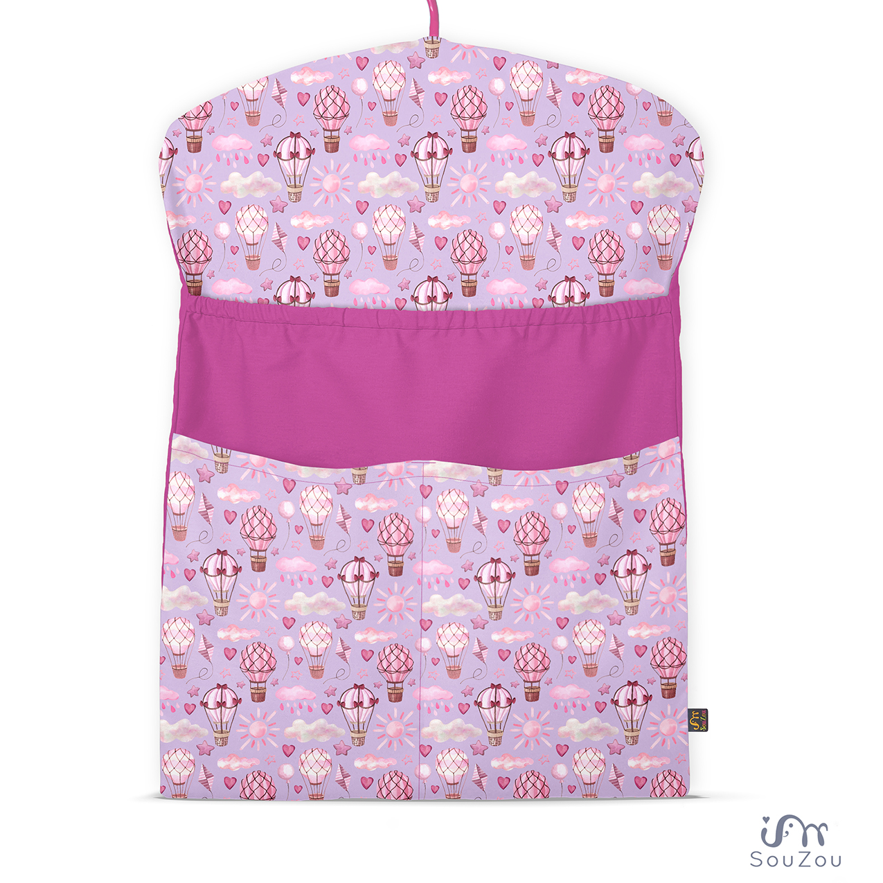 AUTORSKÝ KAPSÁŘ na ramínko do školky BALÓNKY