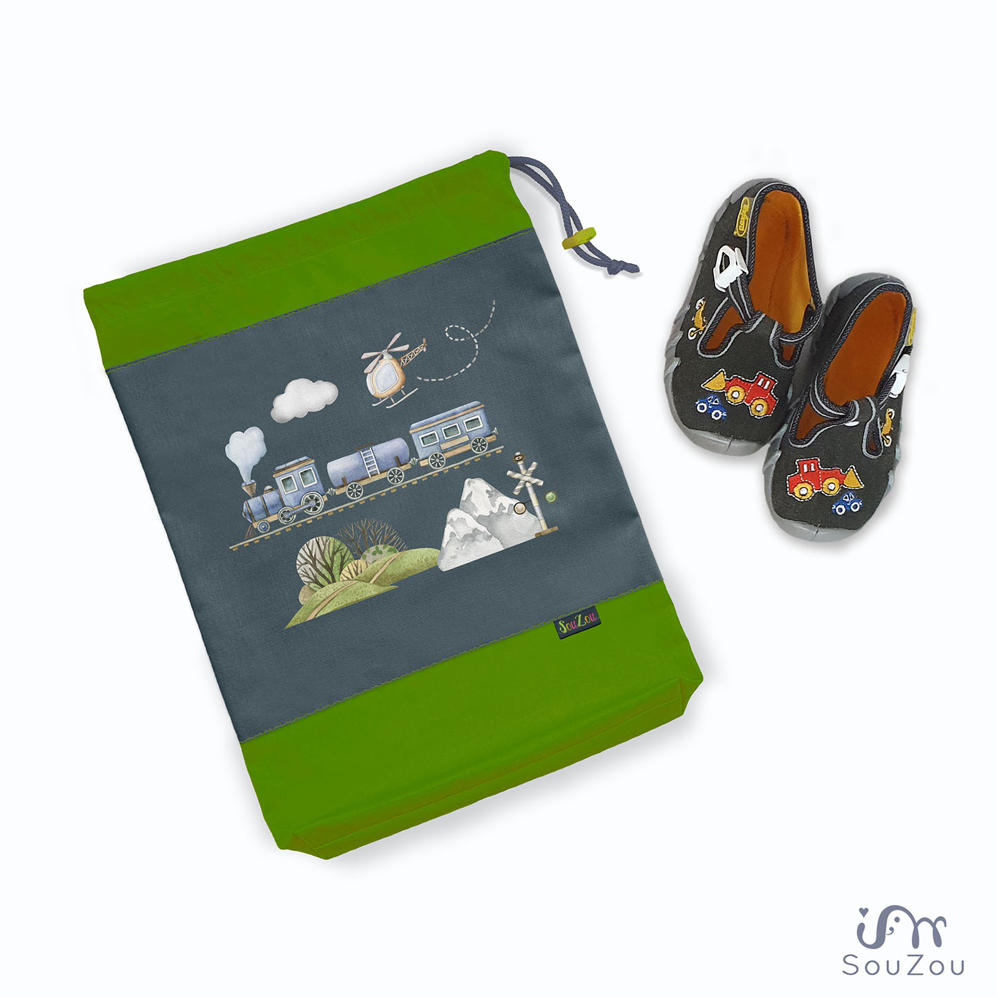 AUTORSKÝ pytlík na bačkorky VLÁČKY