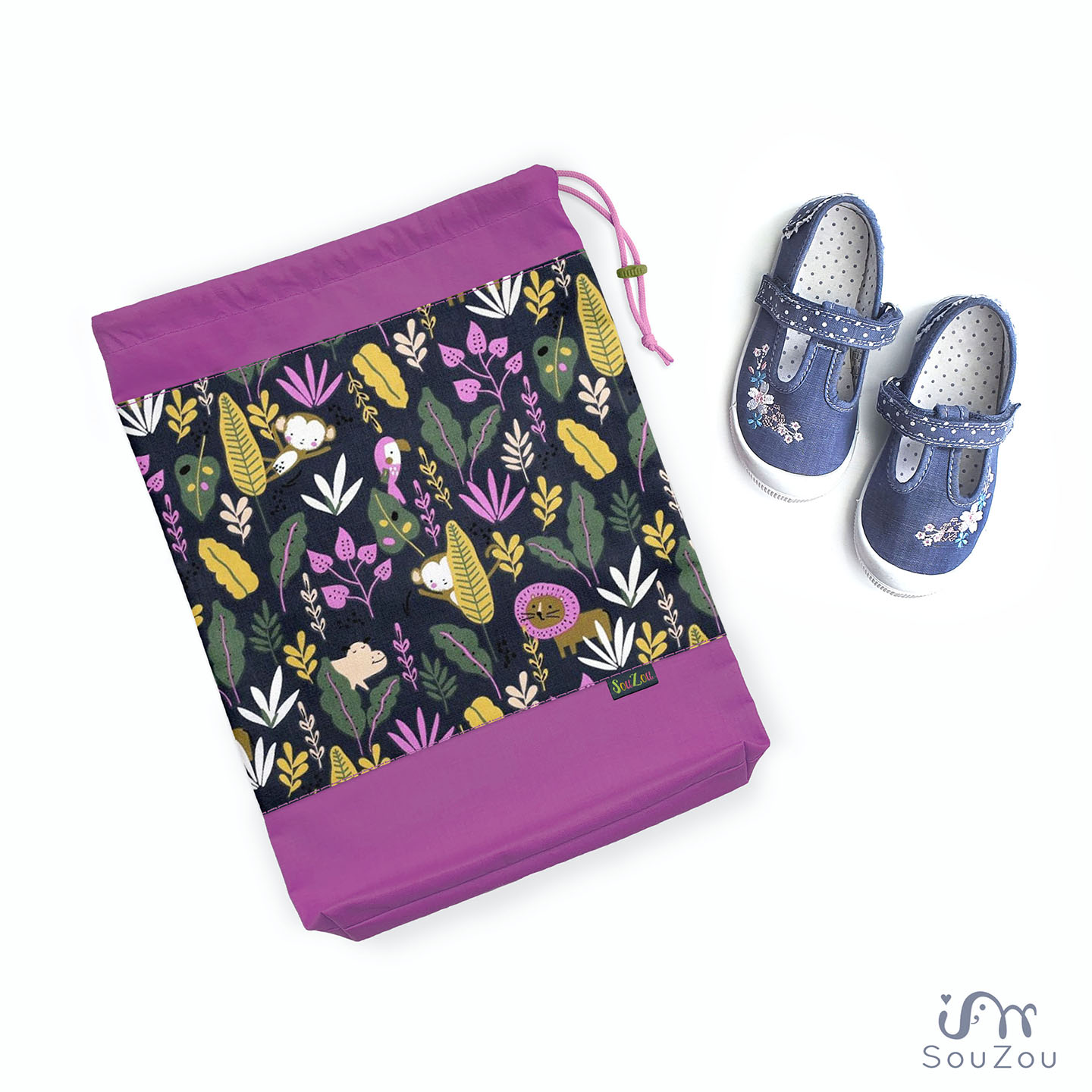 Pytlík na bačkorky JUNGLE