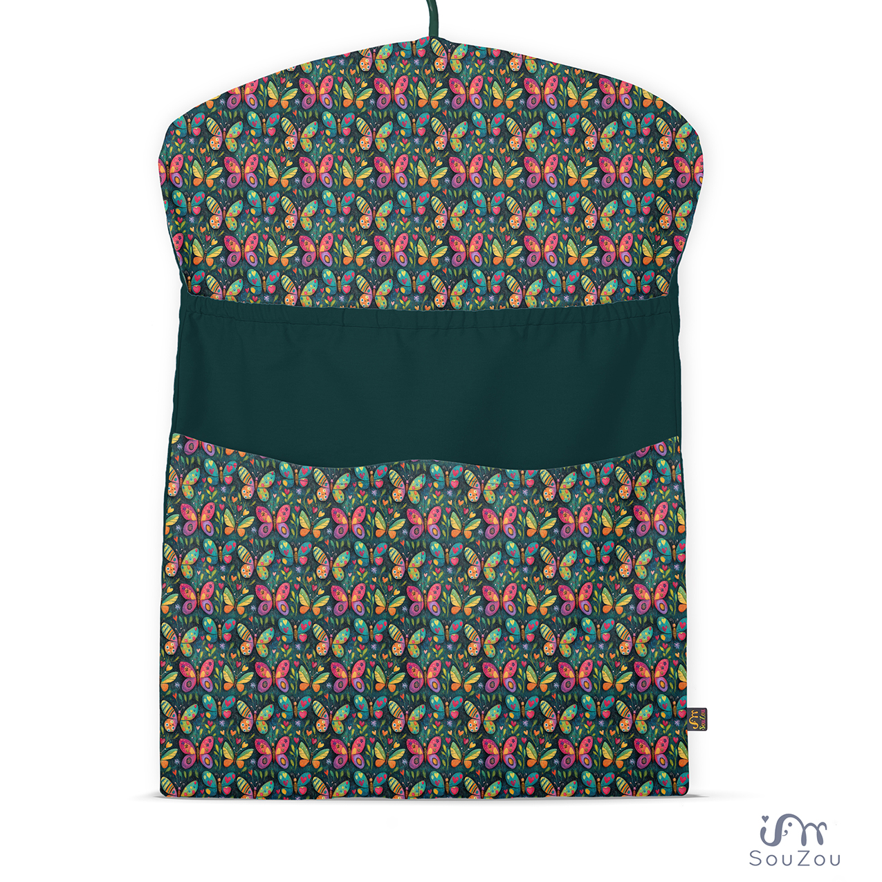 AUTORSKÝ KAPSÁŘ na ramínko do školky MOTÝLCI