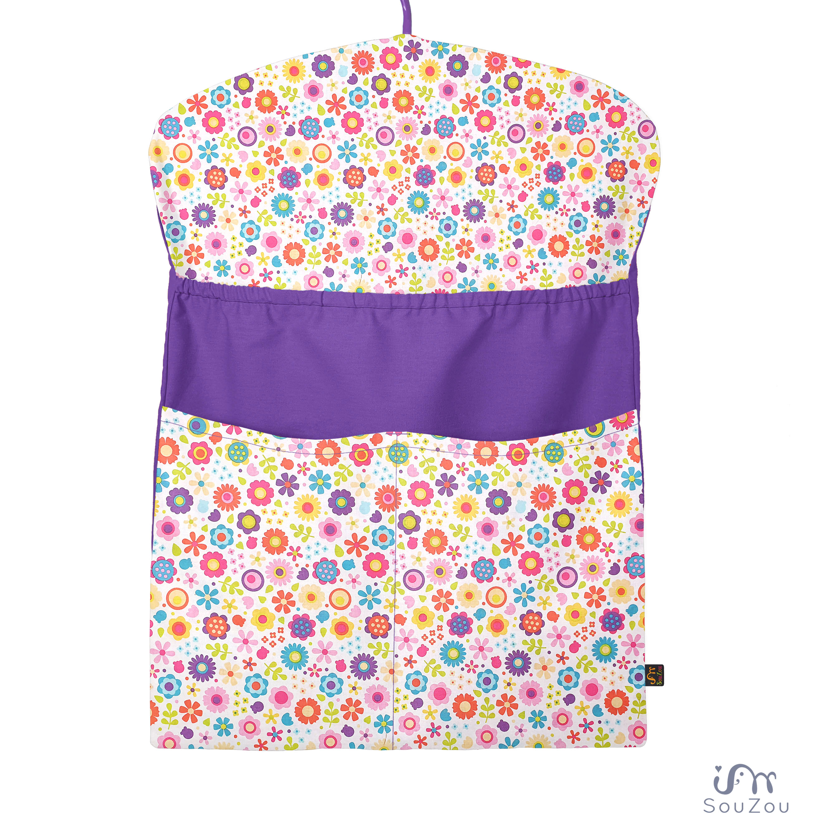 KAPSÁŘ na ramínko do školky KYTIČKY