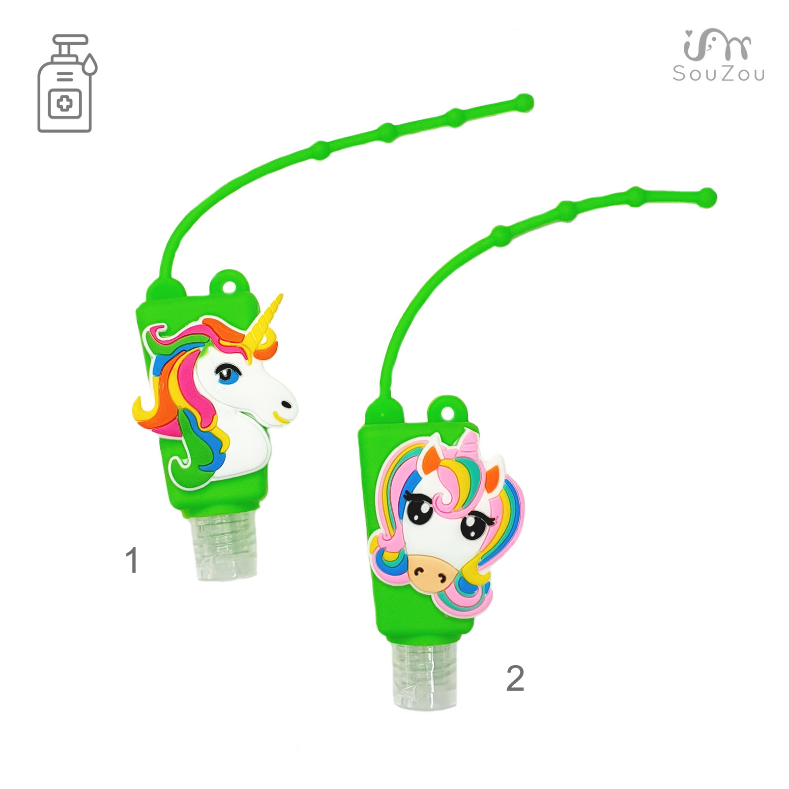 LAHVIČKA NA DĚTSKÝ DEZINFEKČNÍ GEL NA RUCE - UNICORN