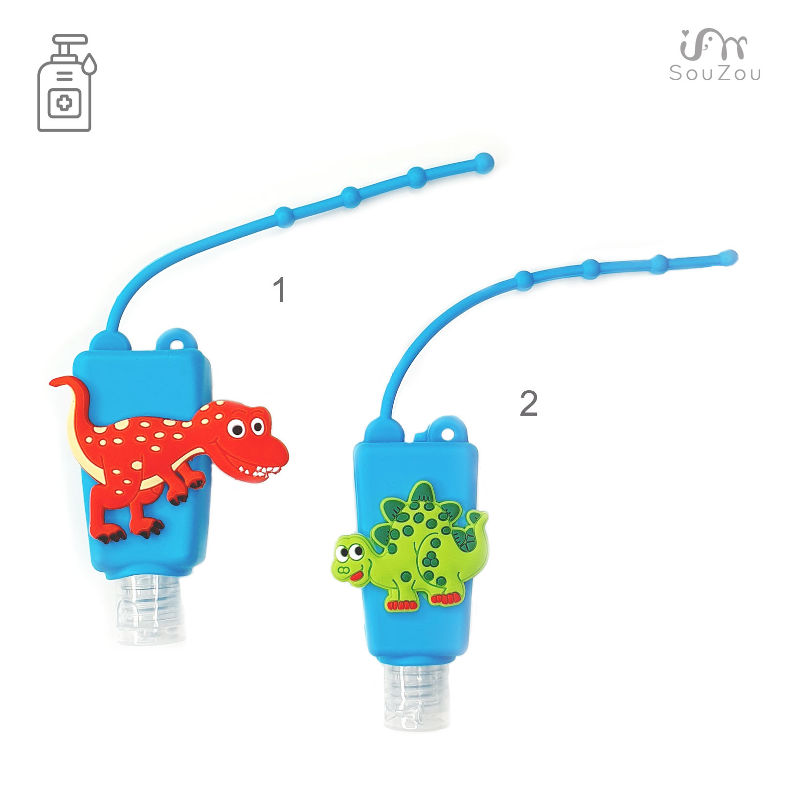 LAHVIČKA NA DĚTSKÝ DEZINFEKČNÍ GEL NA RUCE - DINO