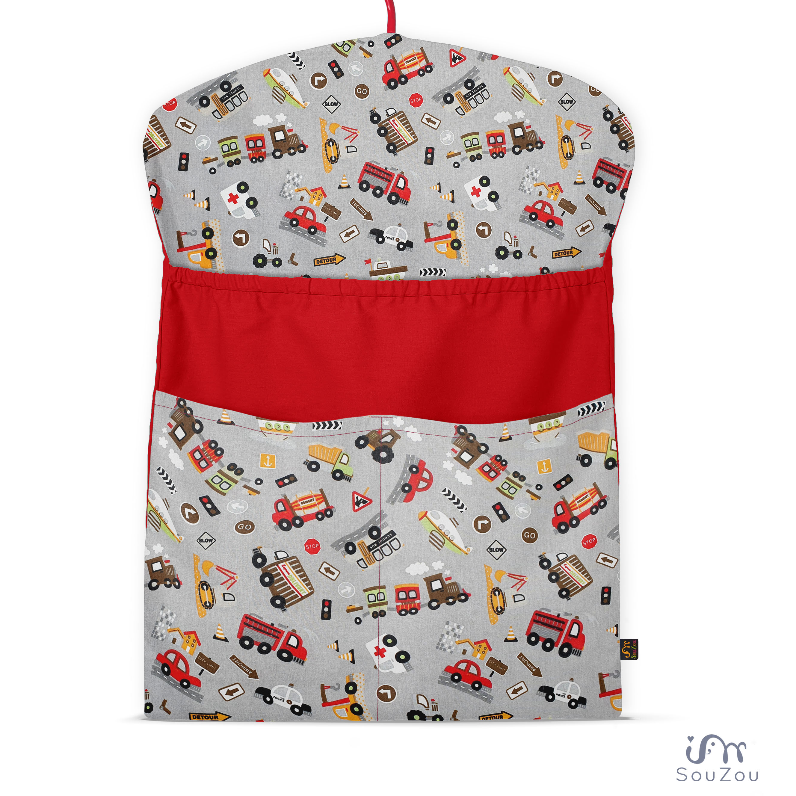 KAPSÁŘ na ramínko do školky AUTA