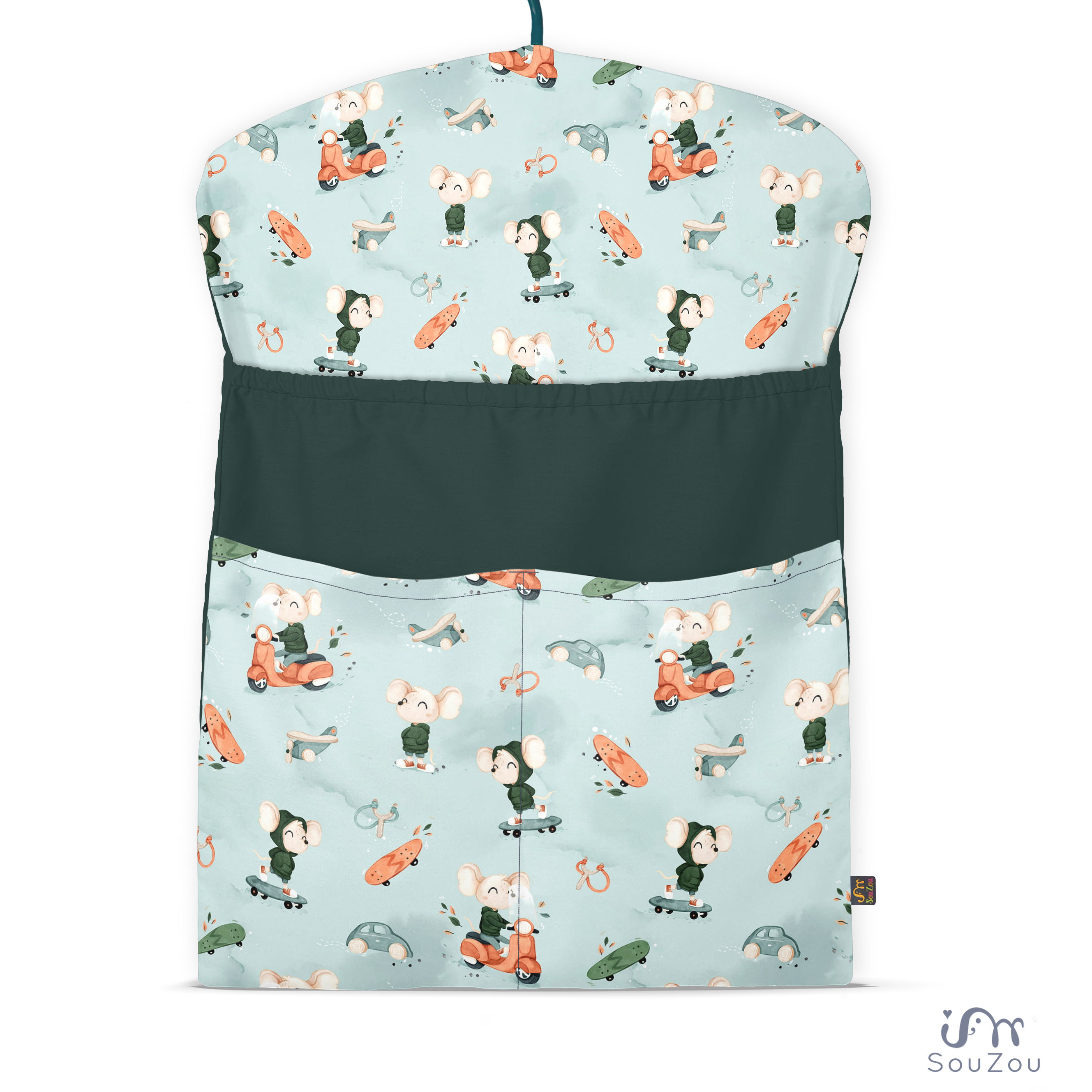 KAPSÁŘ na ramínko do školky MYŠKY