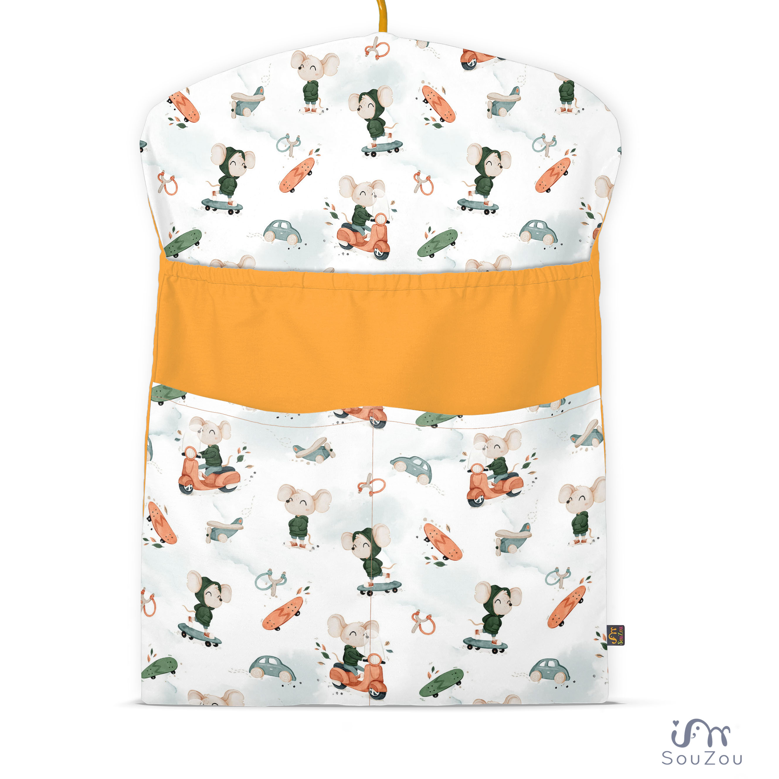 KAPSÁŘ na ramínko do školky MYŠKY