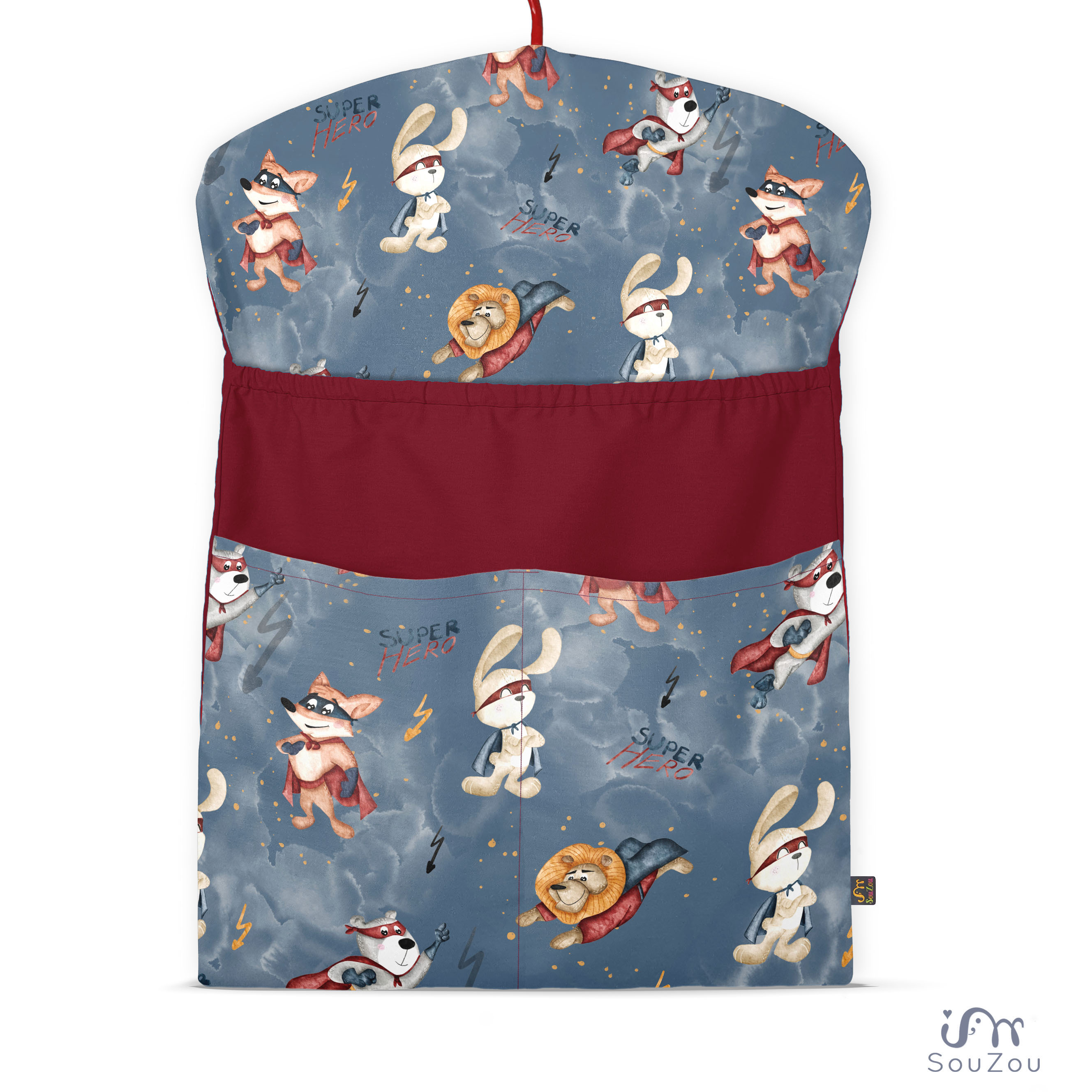 KAPSÁŘ na ramínko do školky SUPER HERO