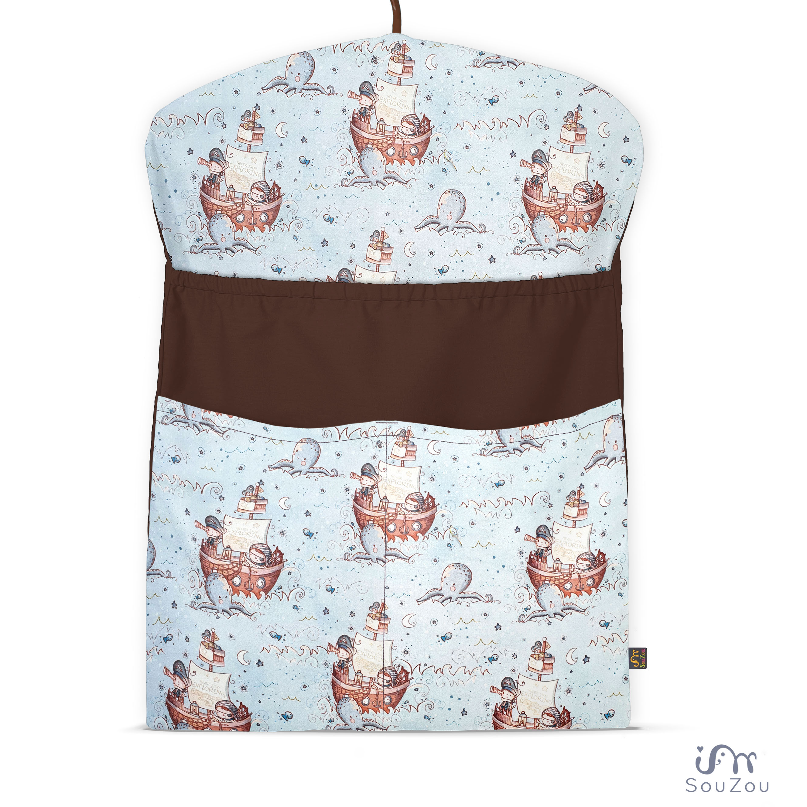 KAPSÁŘ na ramínko do školky PIRÁTI