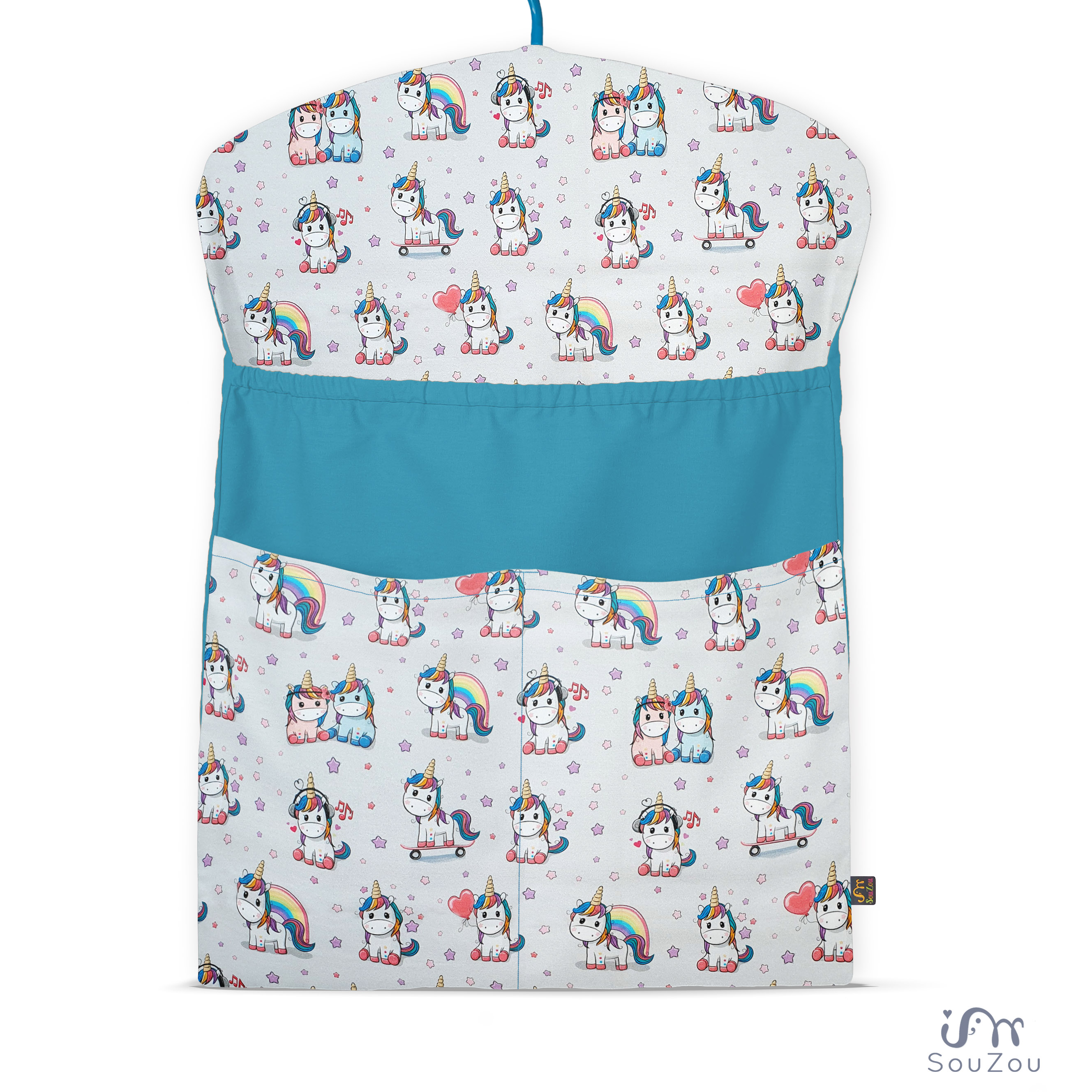 KAPSÁŘ na ramínko do školky UNICORNS