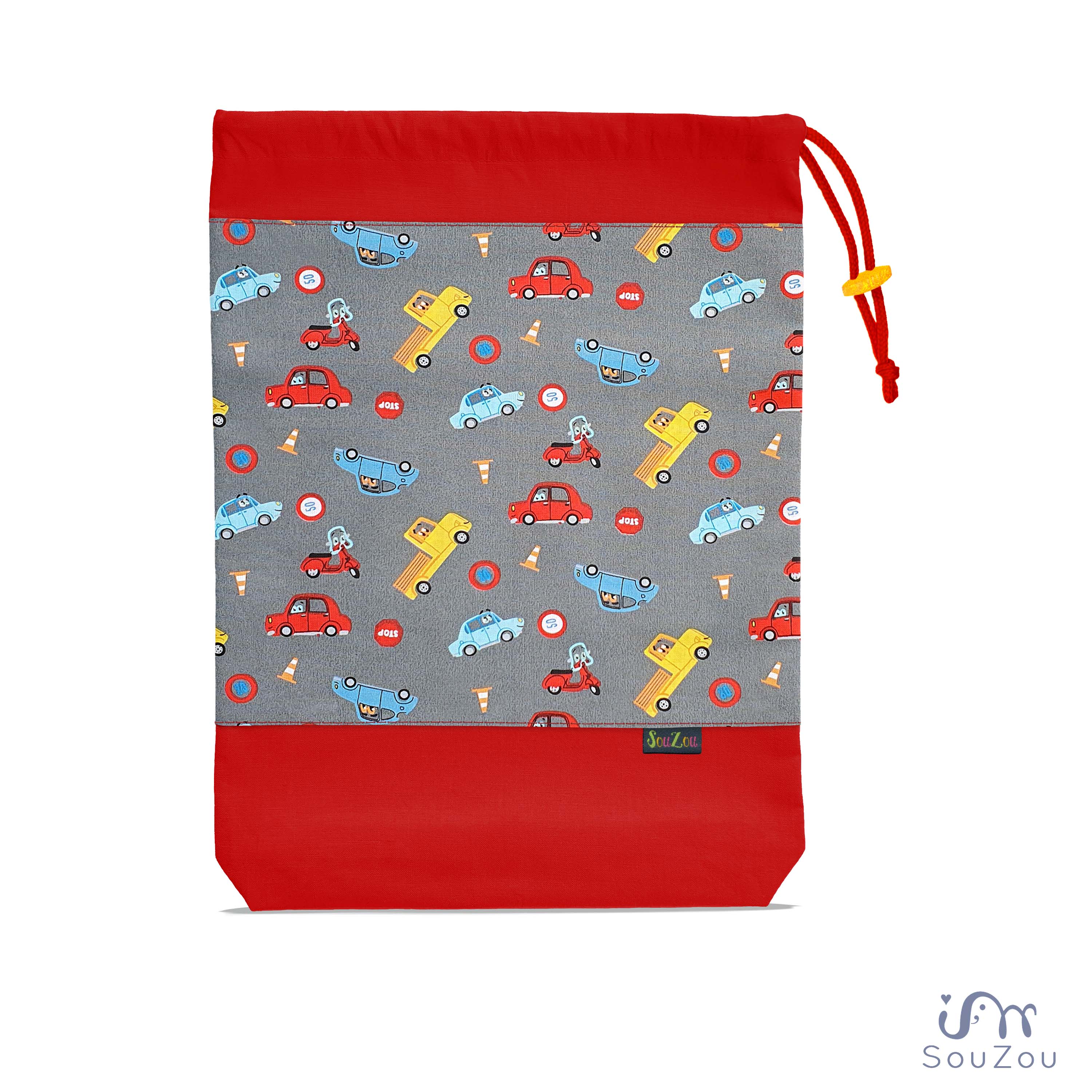 Pytlík na bačkorky AUTA