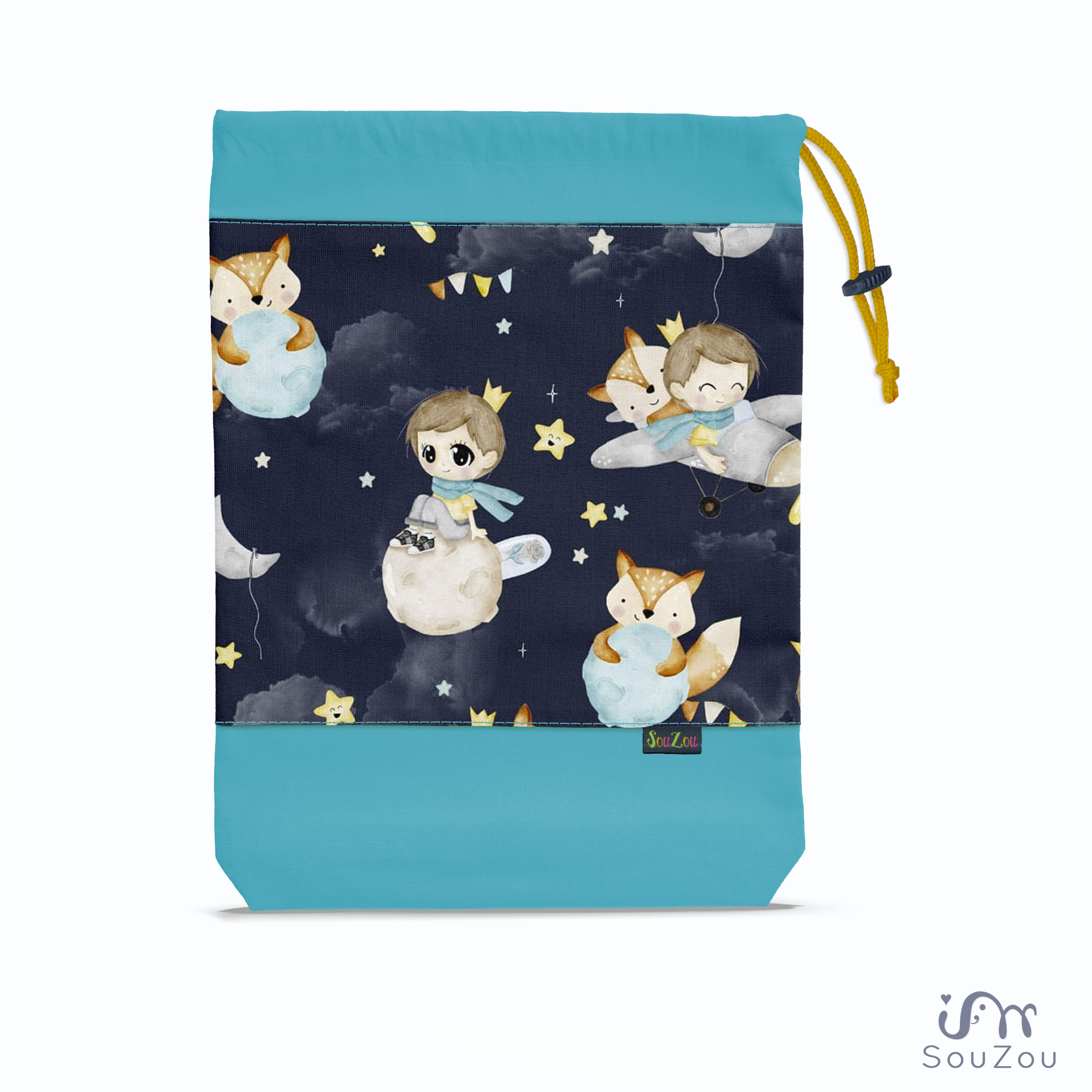 Pytlík na bačkorky MALÝ PRINC