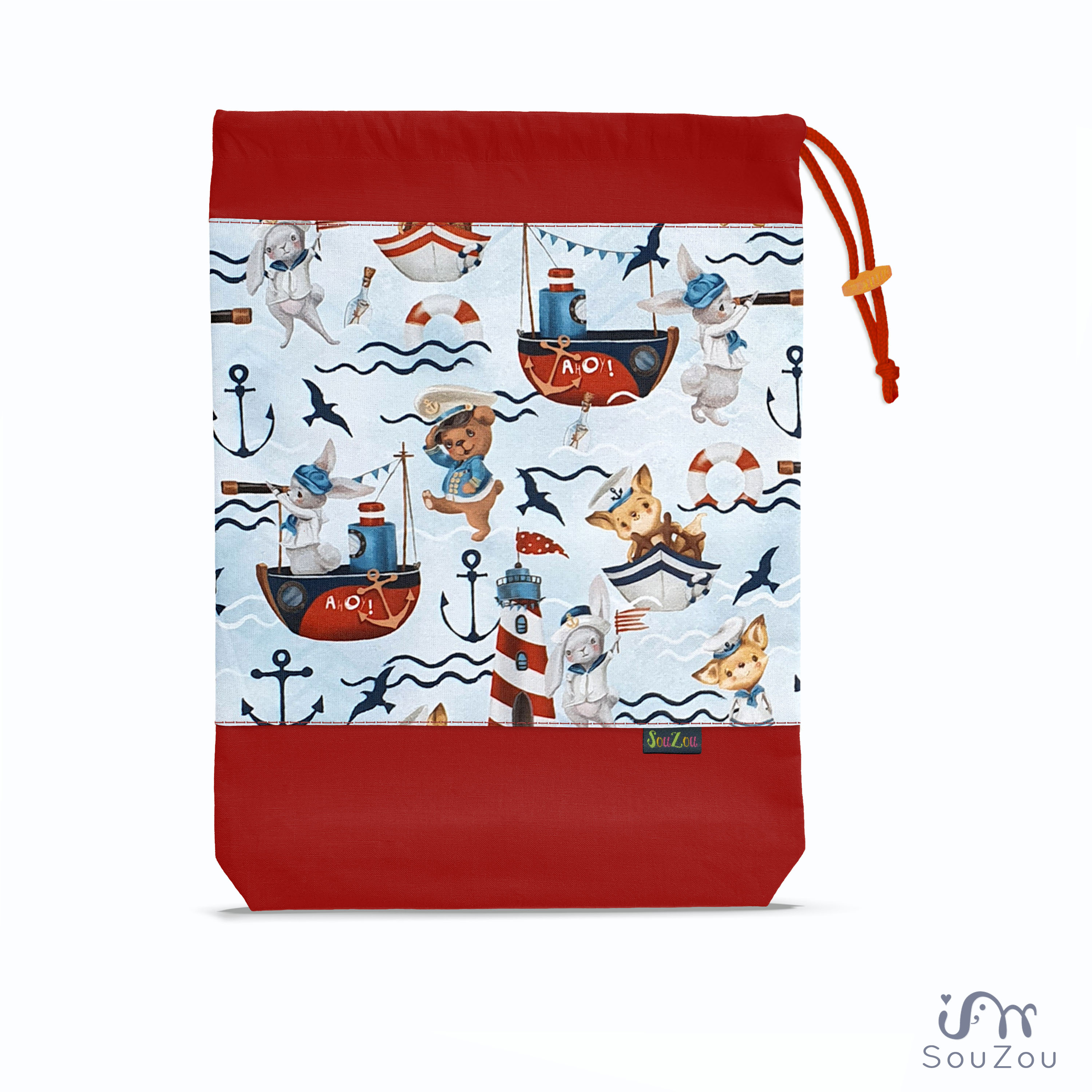 Pytlík na bačkorky PIRÁTI