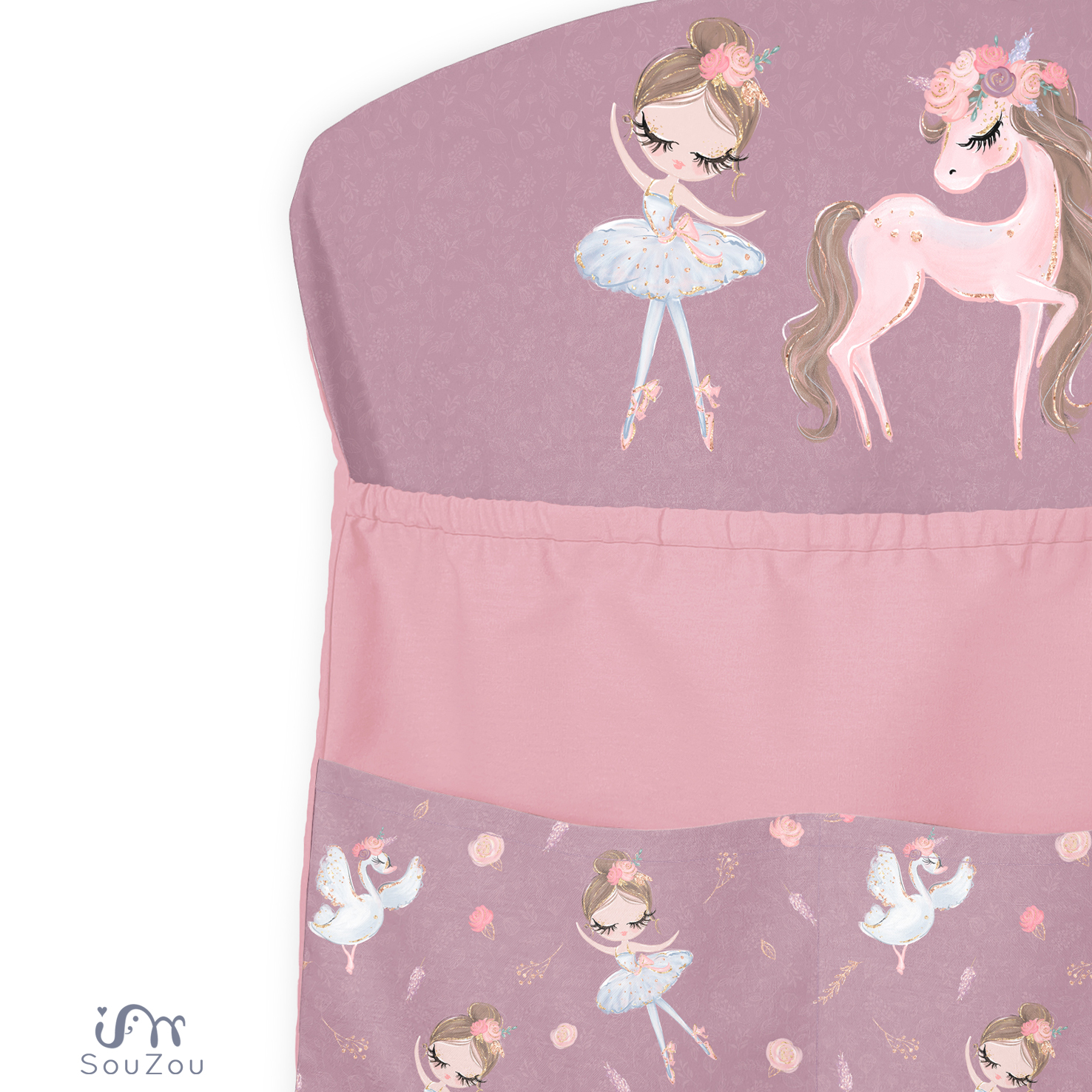 AUTORSKÝ KAPSÁŘ na ramínko do školky BALETKA