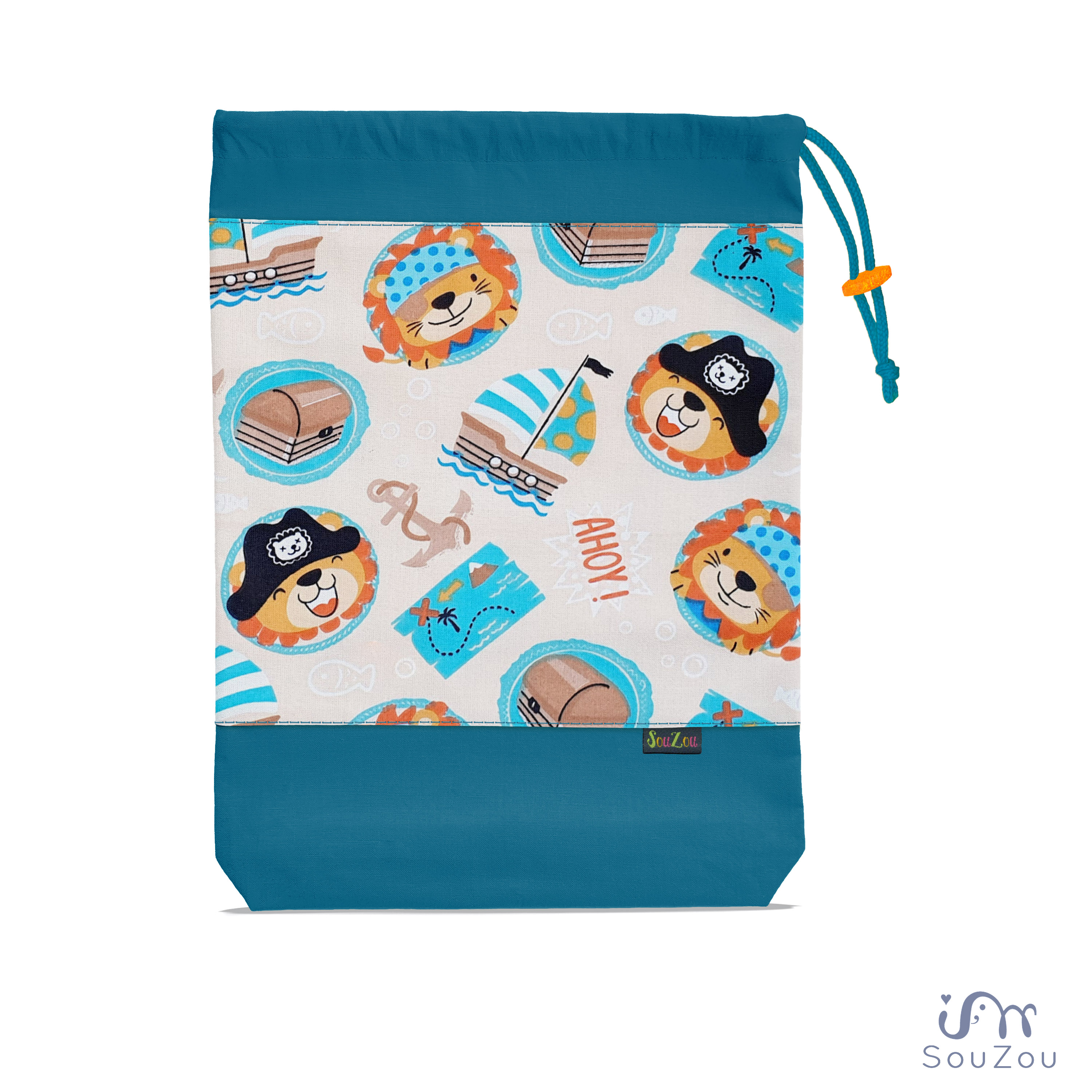 Pytlík na bačkorky PIRÁTI