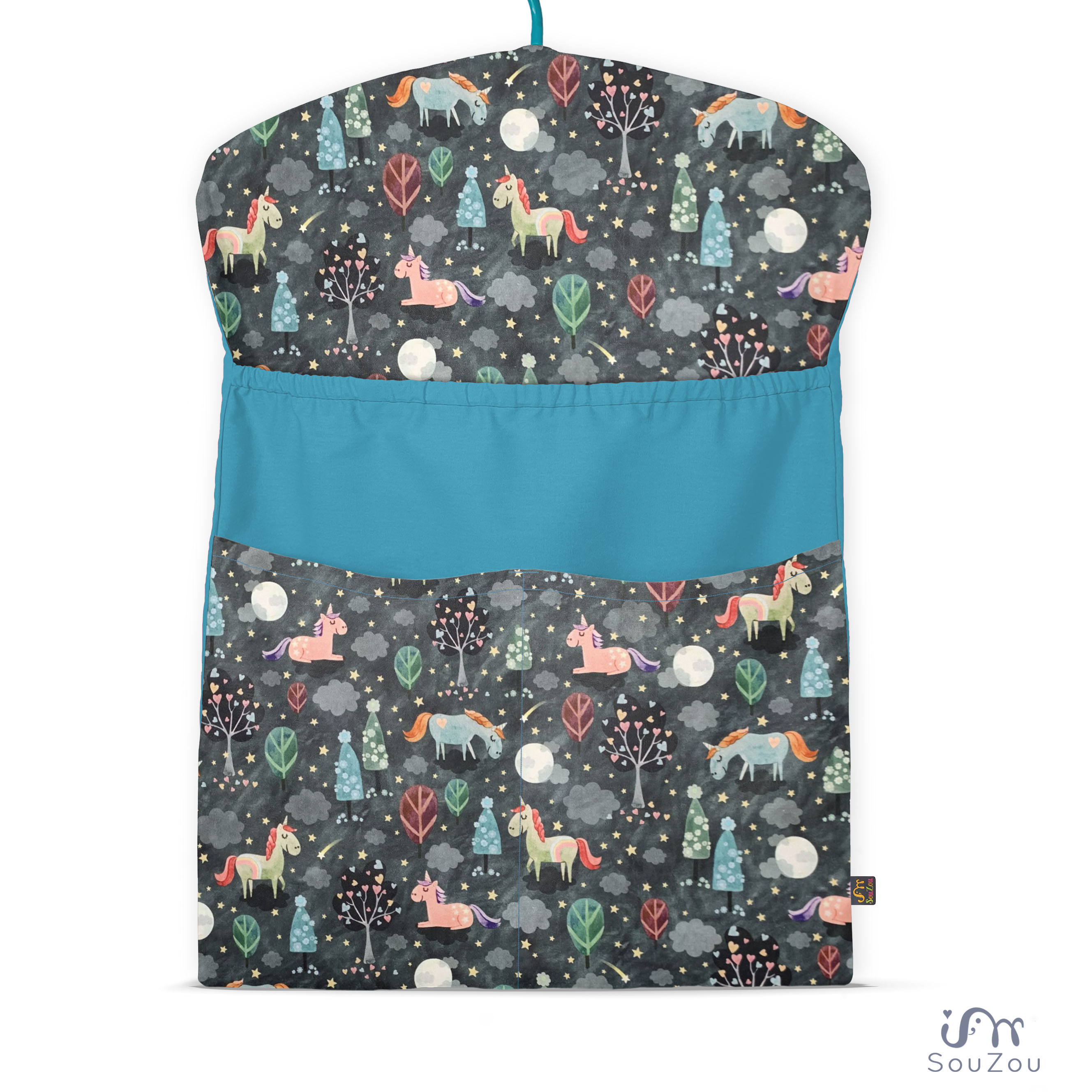 KAPSÁŘ na ramínko do školky UNICORNS