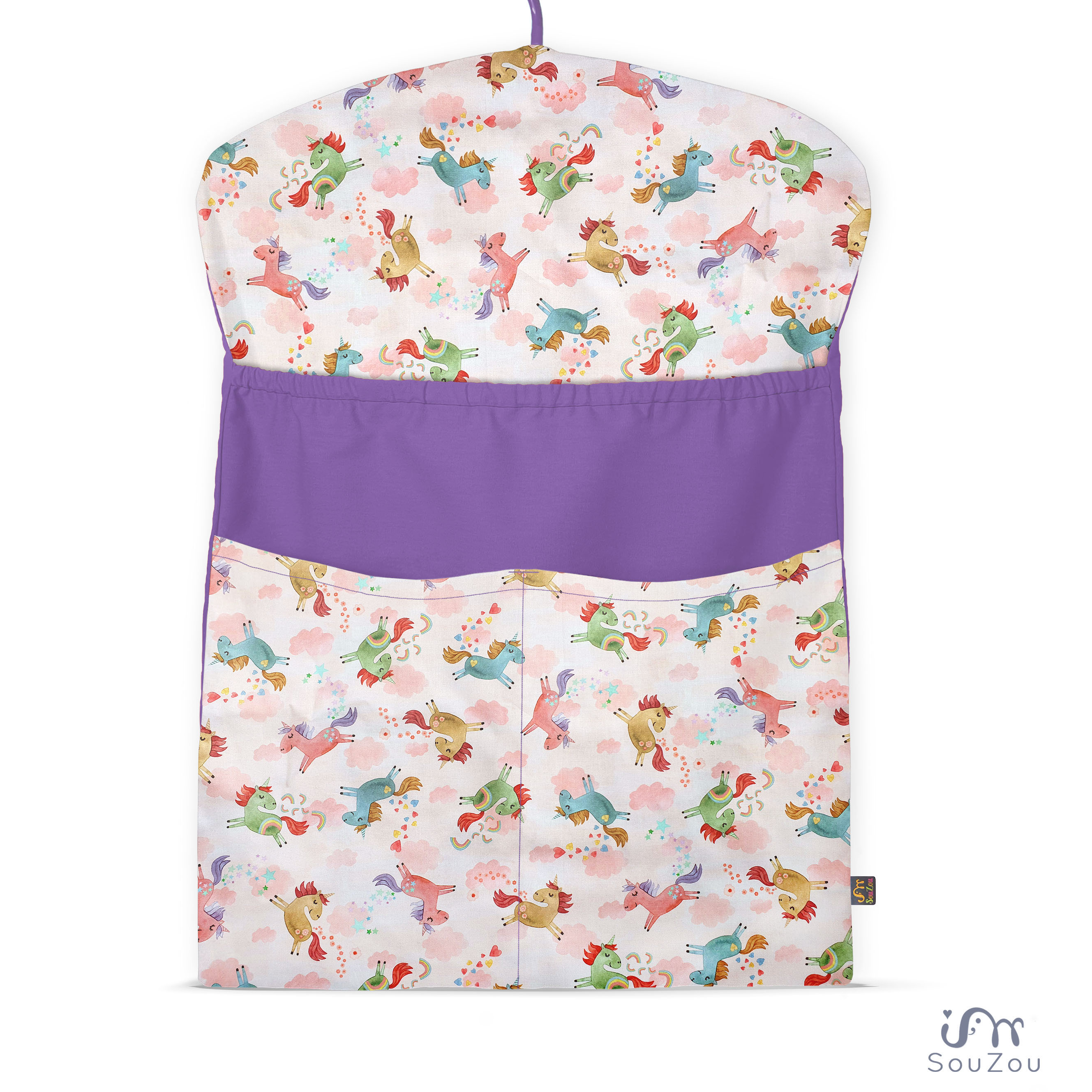 KAPSÁŘ na ramínko do školky UNICORNS