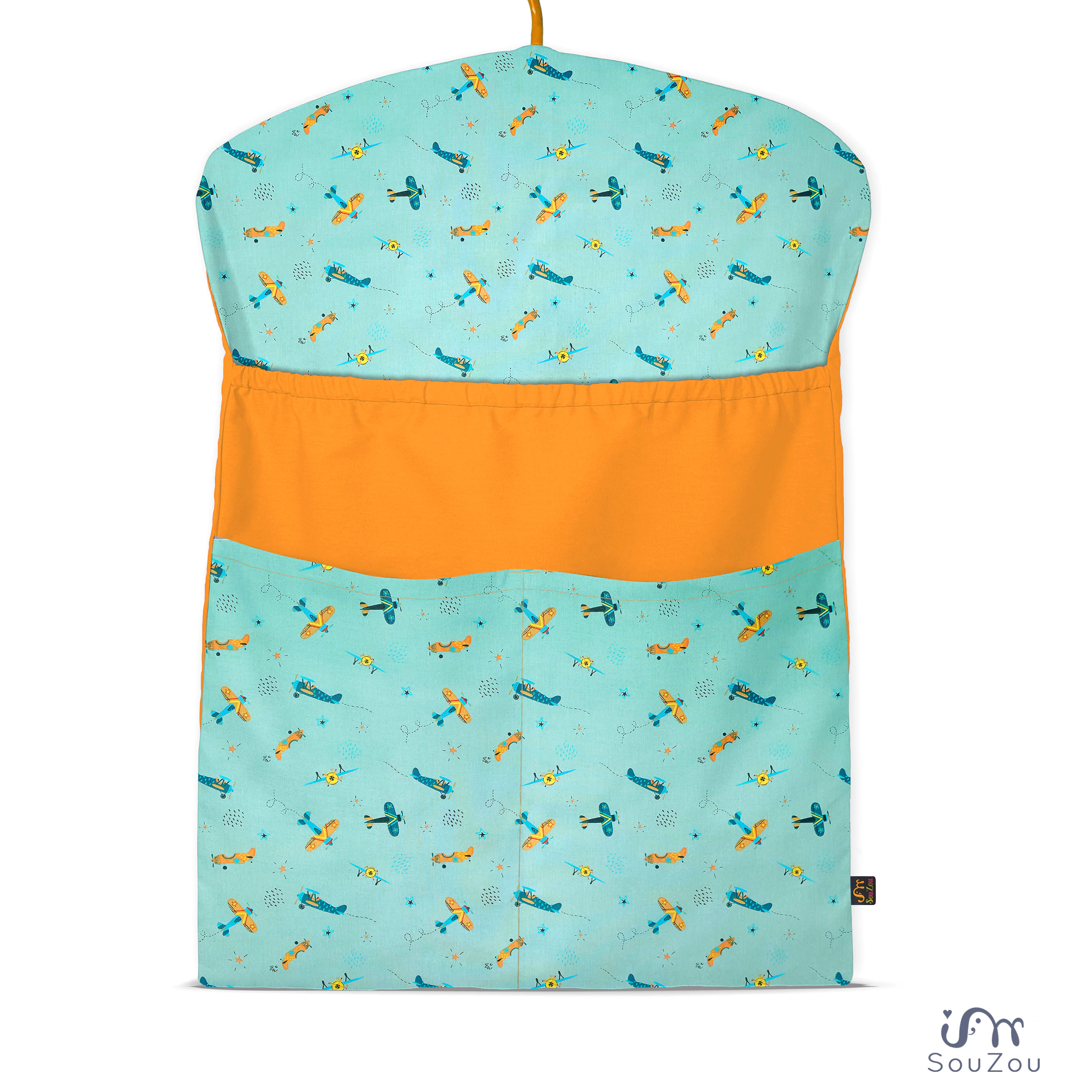 KAPSÁŘ na ramínko do školky LETADLA