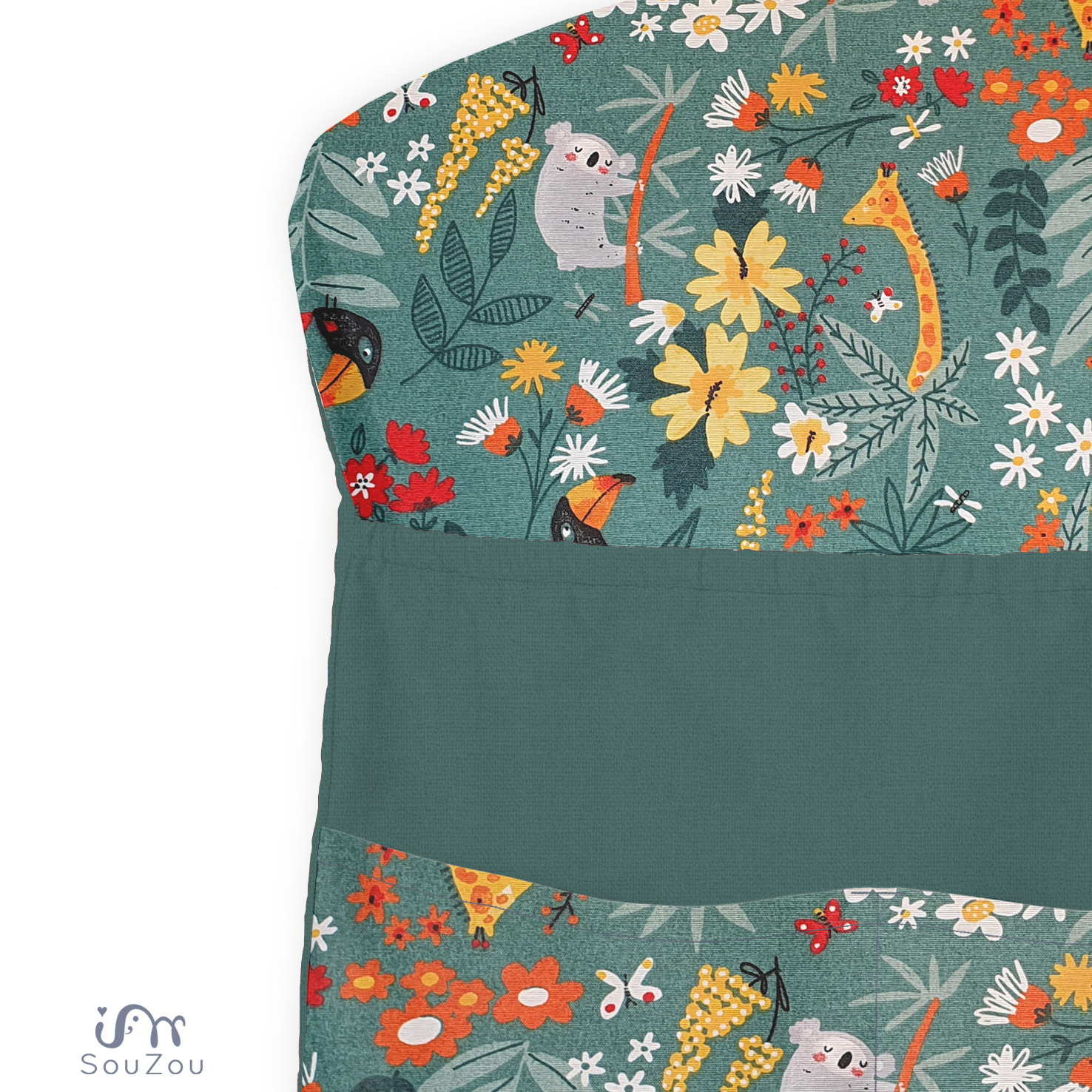 VYZTUŽENÝ KAPSÁŘ na ramínko do školky DŽUNGLE