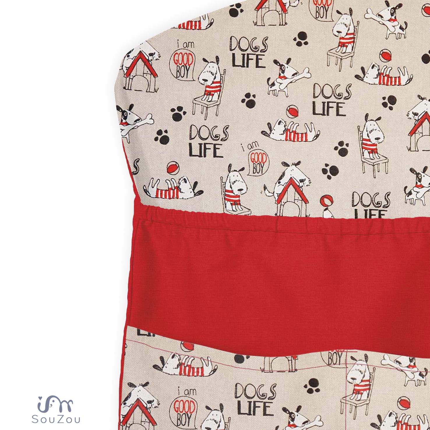 VYZTUŽENÝ KAPSÁŘ na ramínko do školky PEJSCI