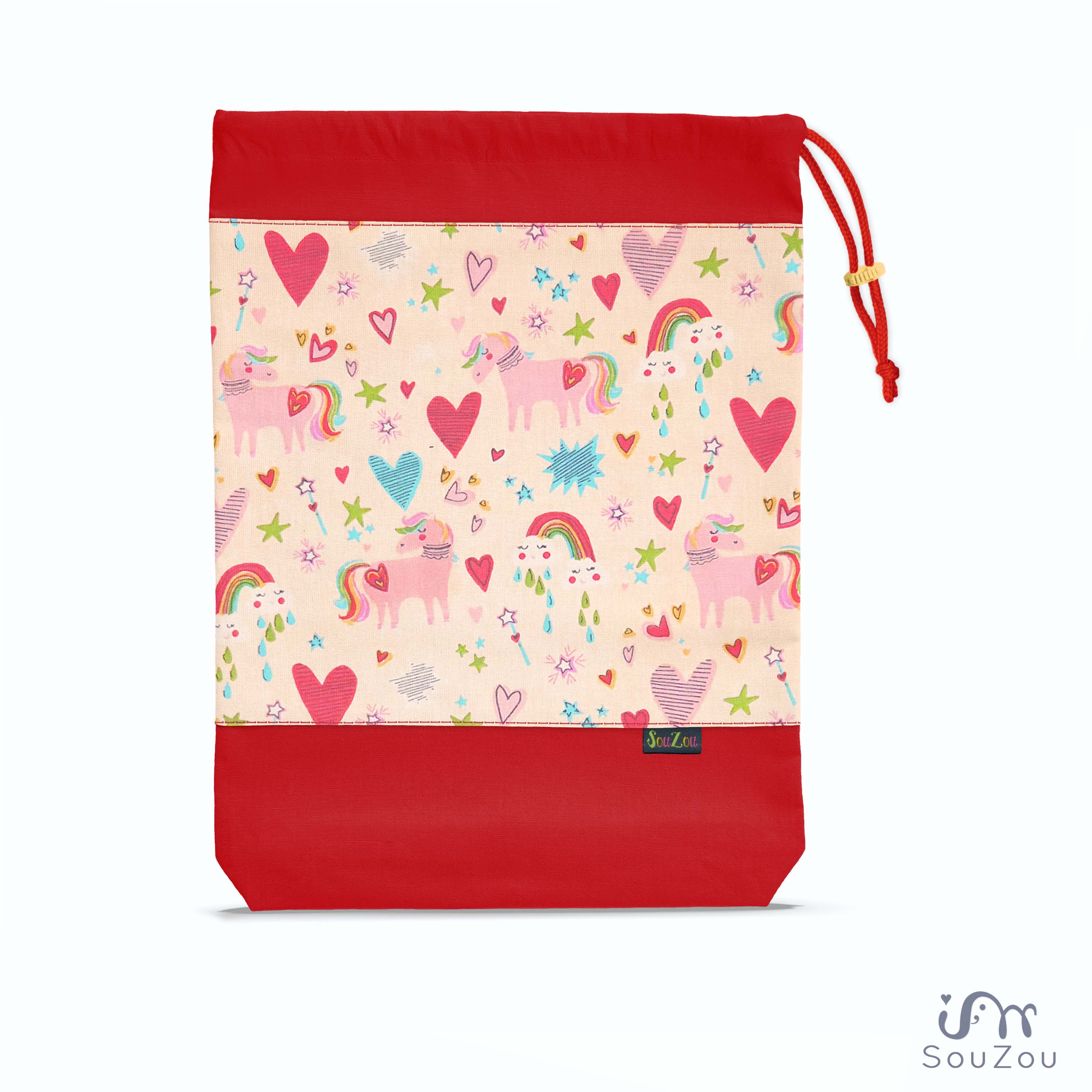 Pytlík na bačkorky UNICORNS