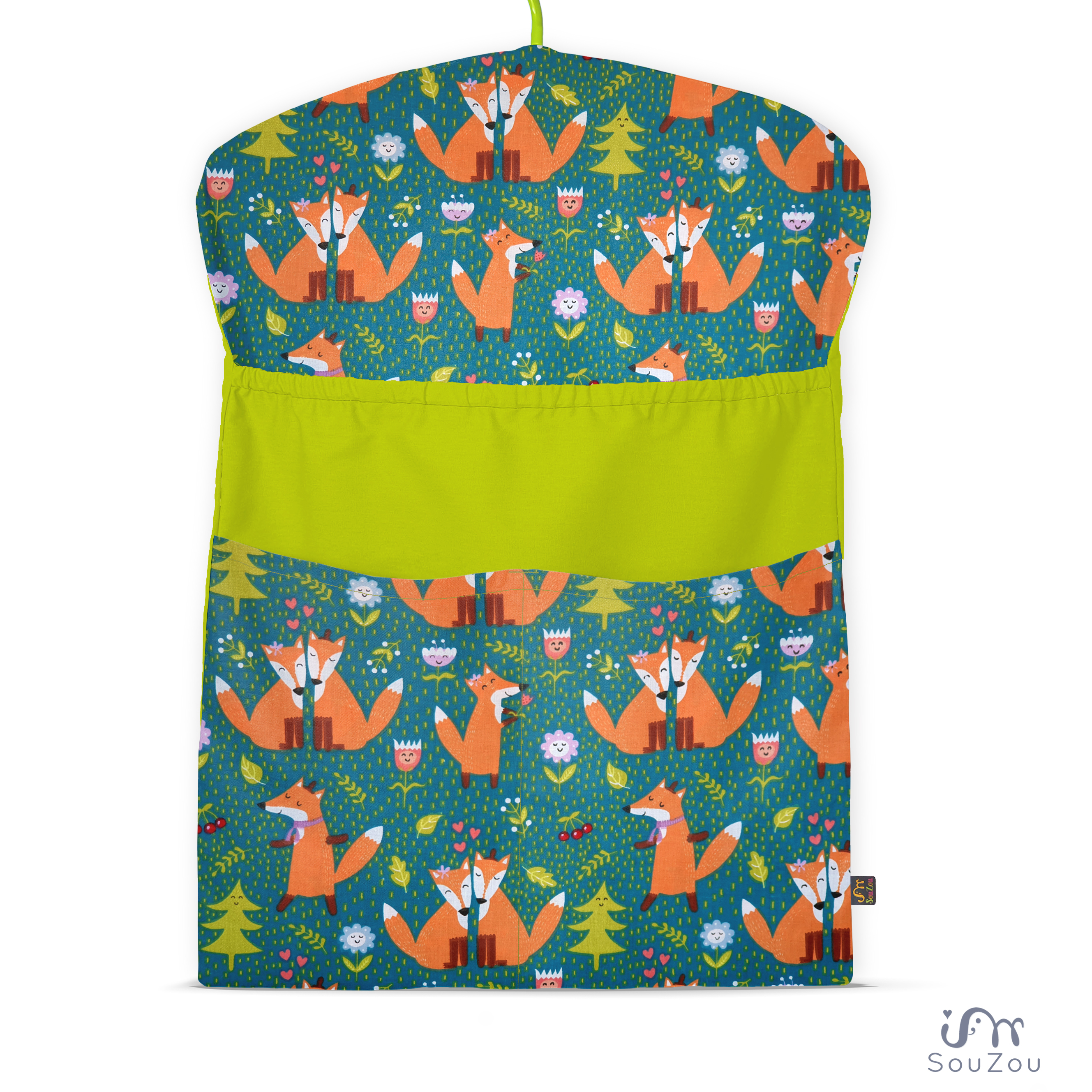 KAPSÁŘ na ramínko do školky LIŠKY