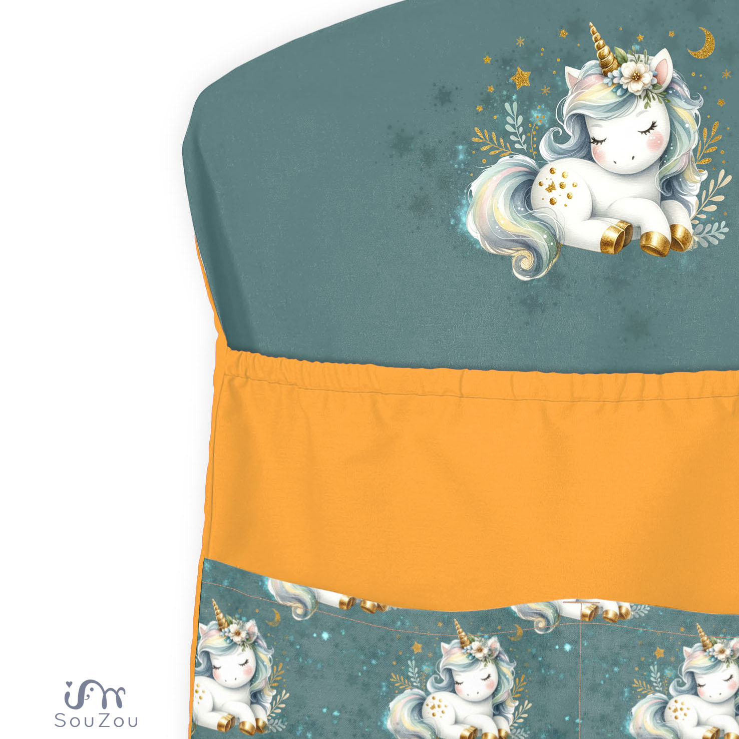 AUTORSKÝ KAPSÁŘ na ramínko do školky UNICORN