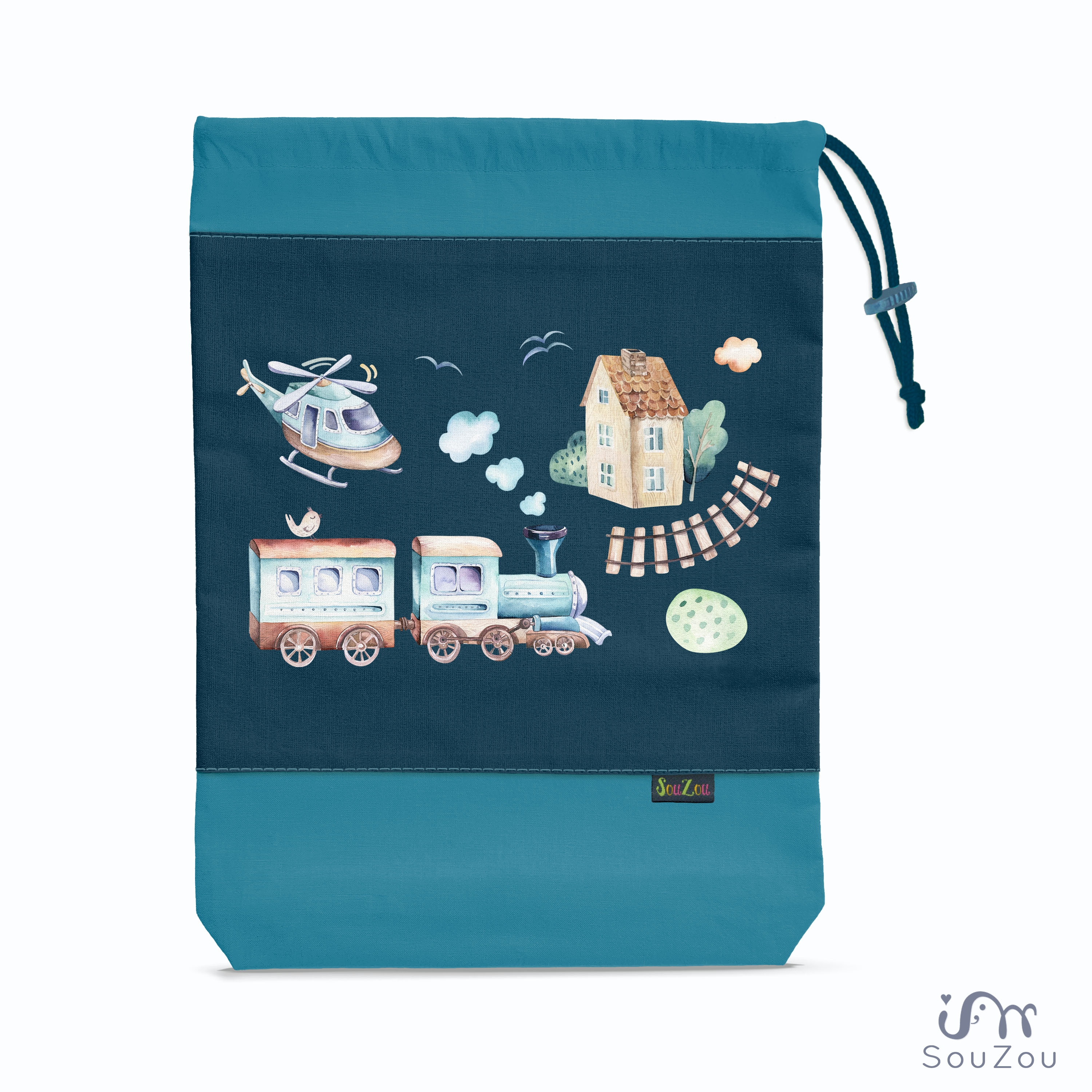 AUTORSKÝ pytlík na bačkorky MAŠINKY