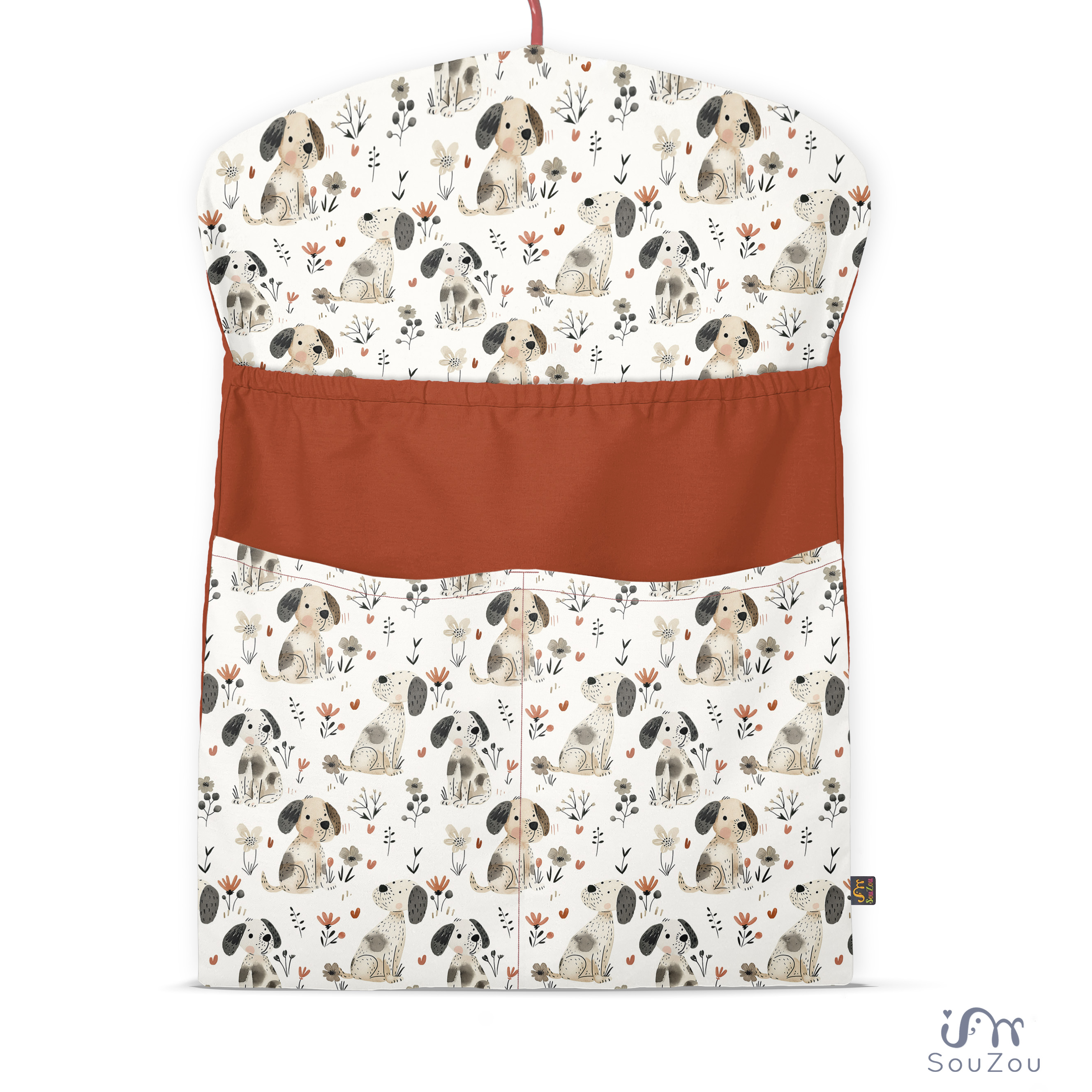 AUTORSKÝ KAPSÁŘ na ramínko do školky PEJSCI