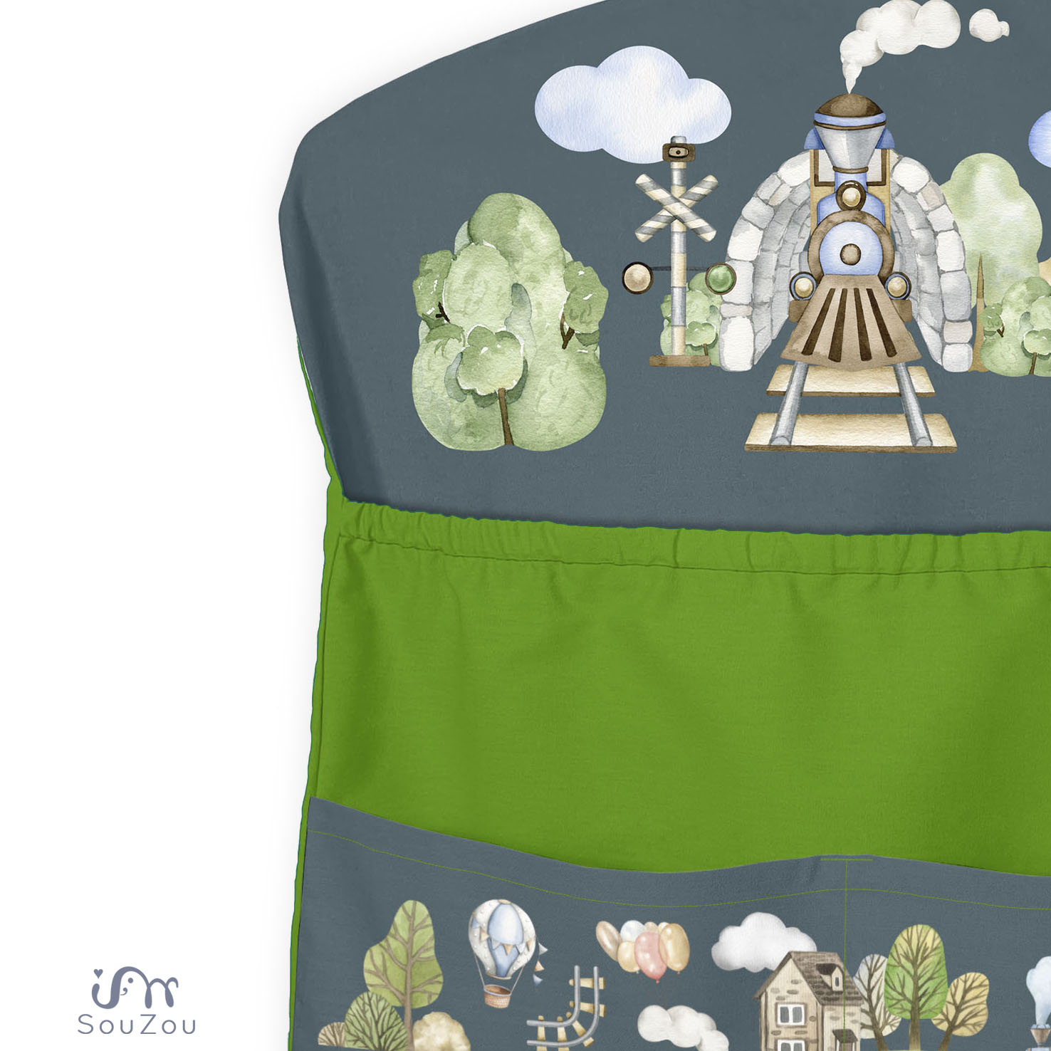 AUTORSKÝ KAPSÁŘ na ramínko do školky VLÁČKY