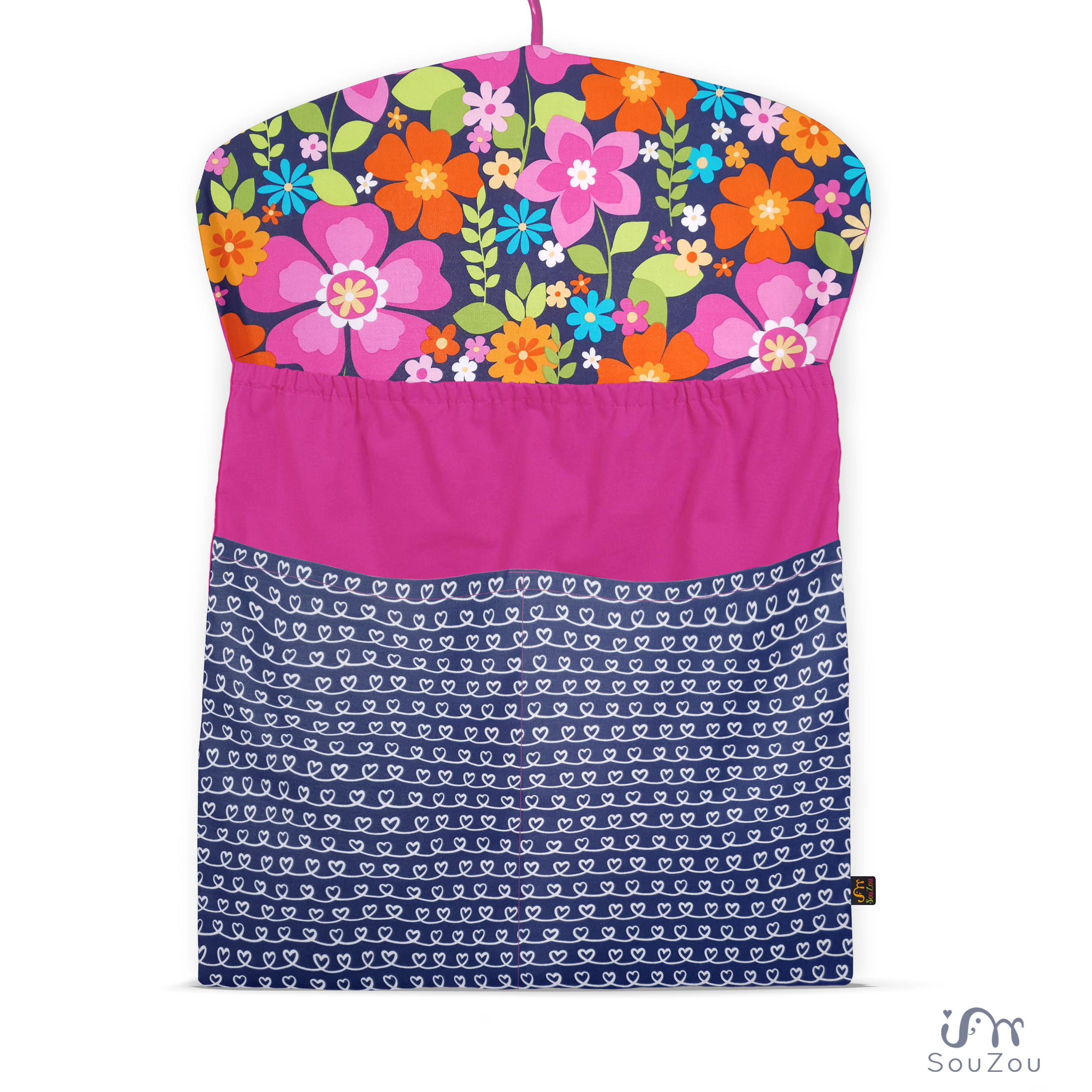 KAPSÁŘ na ramínko do školky KYTIČKY